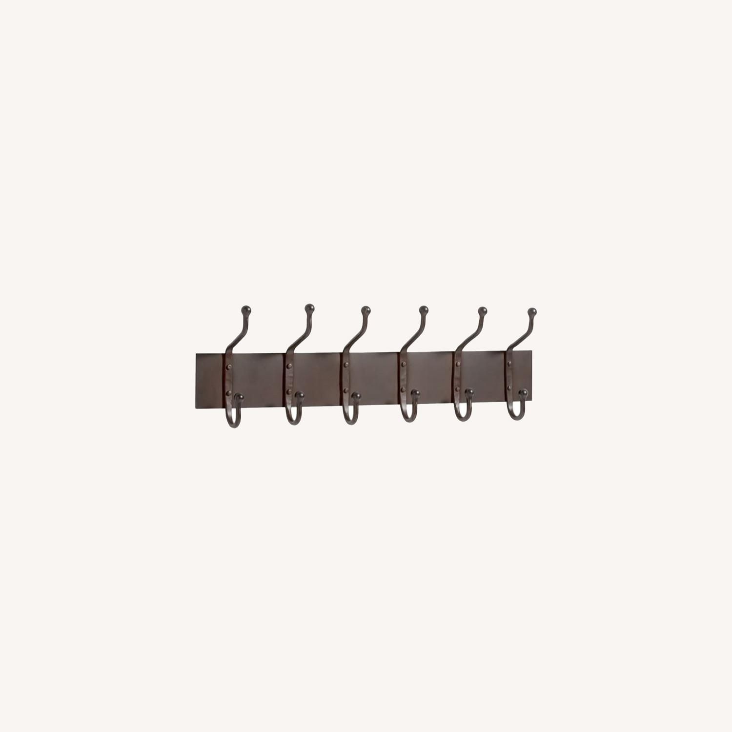 Pottery Barn Weston Indoor/Outdoor 32" 6-Hook Rack - image-0