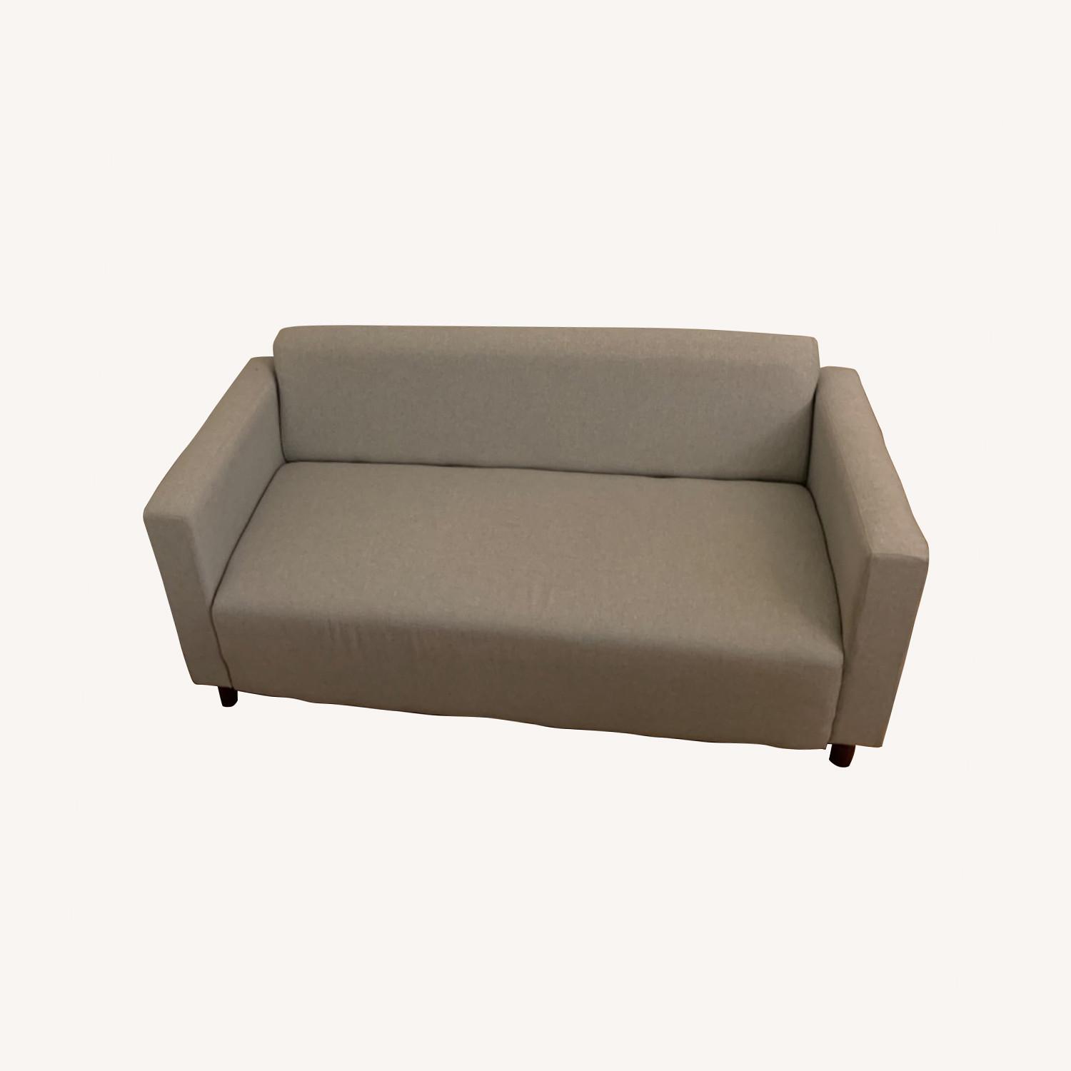 Minimalist Shortback Loveseat AptDeco