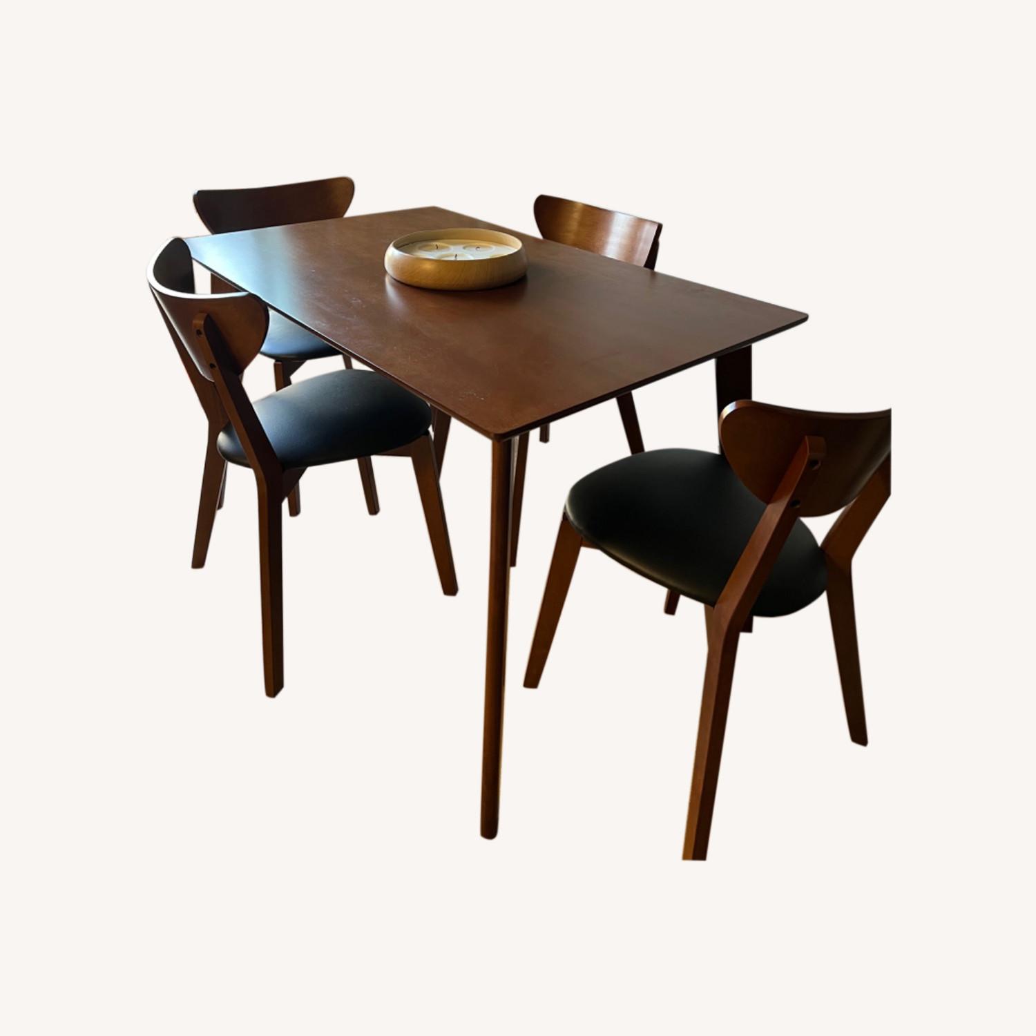 Mid Century Modern Dining Set AptDeco