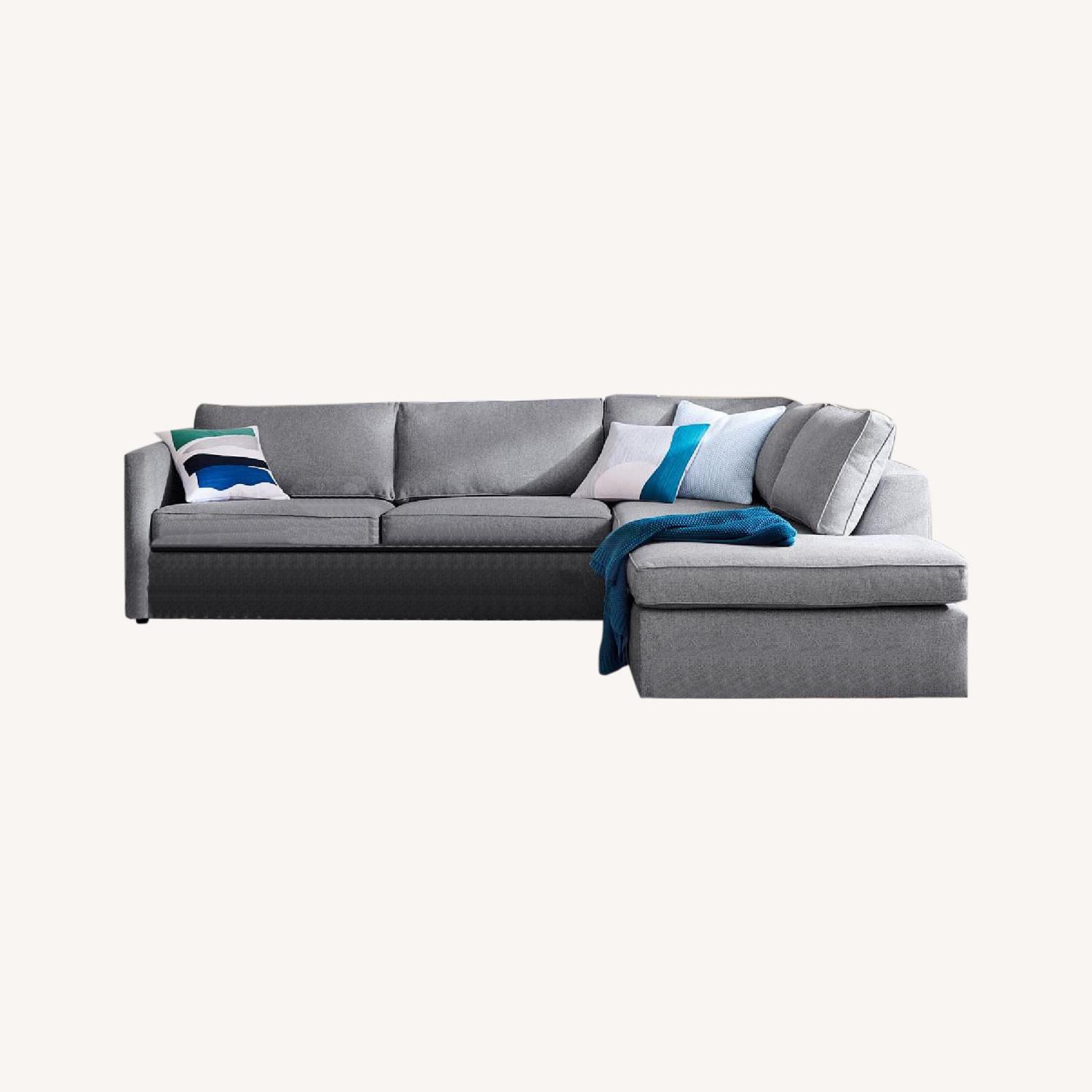 West Elm Harris Sleeper 2-Piece Sectional - AptDeco