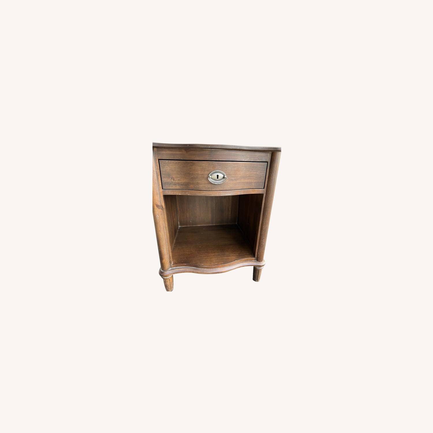 RH Empire Rosette 24" Open Nightstands AptDeco