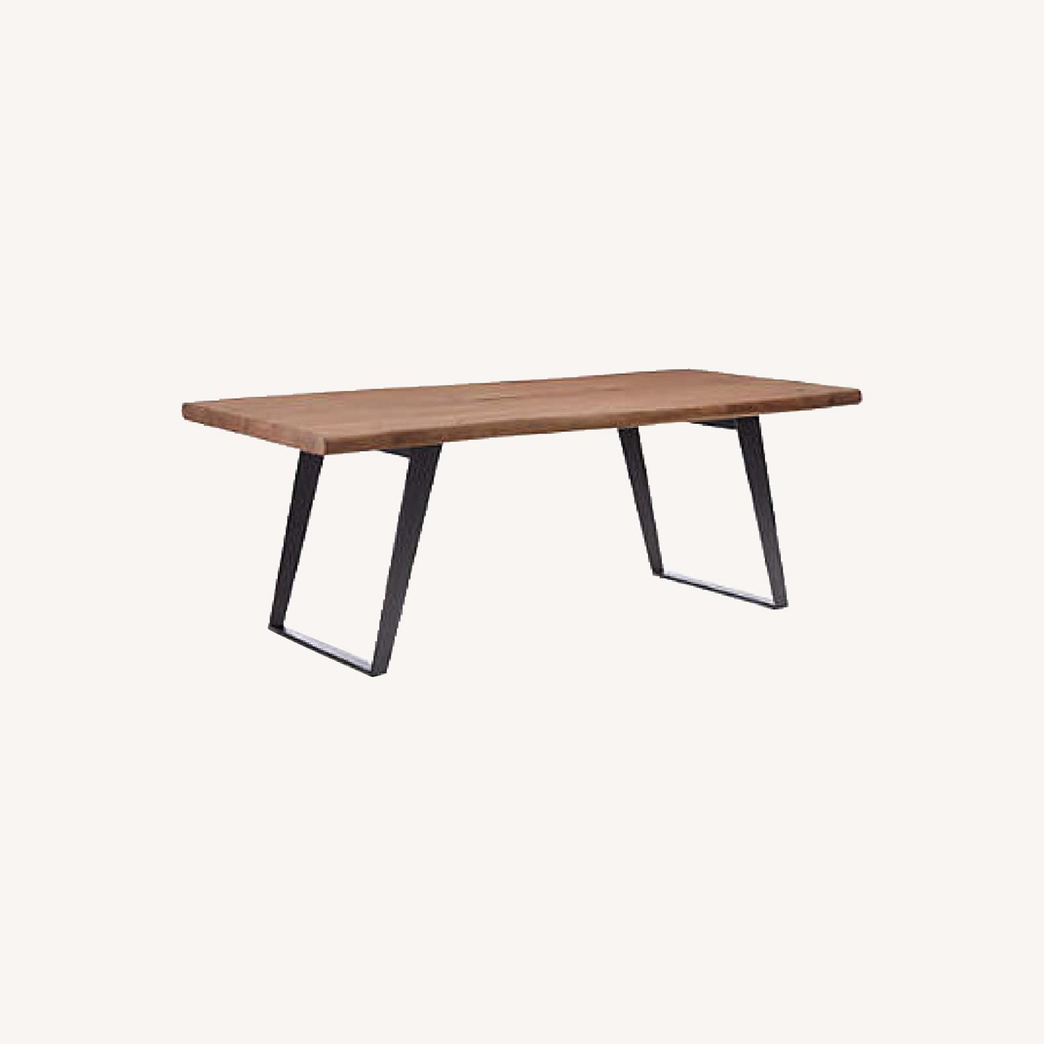 Crate & Barrel Yukon Natural Coffee Table AptDeco