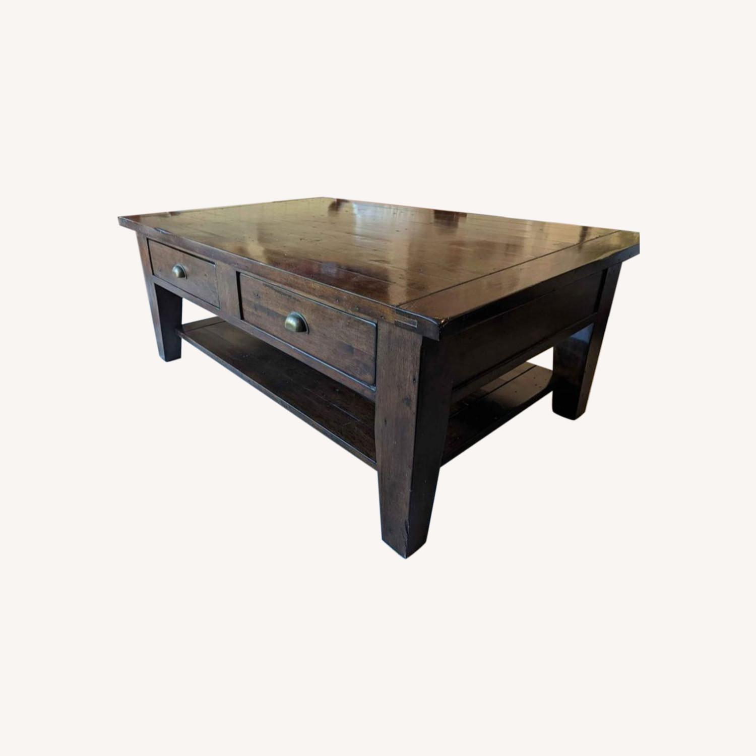 Pottery Barn Coffee Table AptDeco