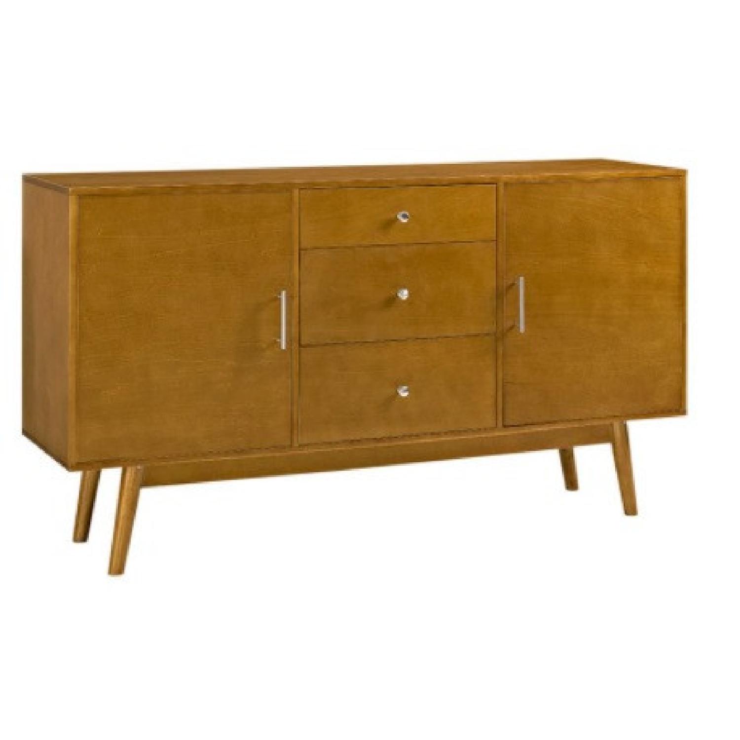 Target Mid Century Modern TV Stand TVs up to 65 AptDeco