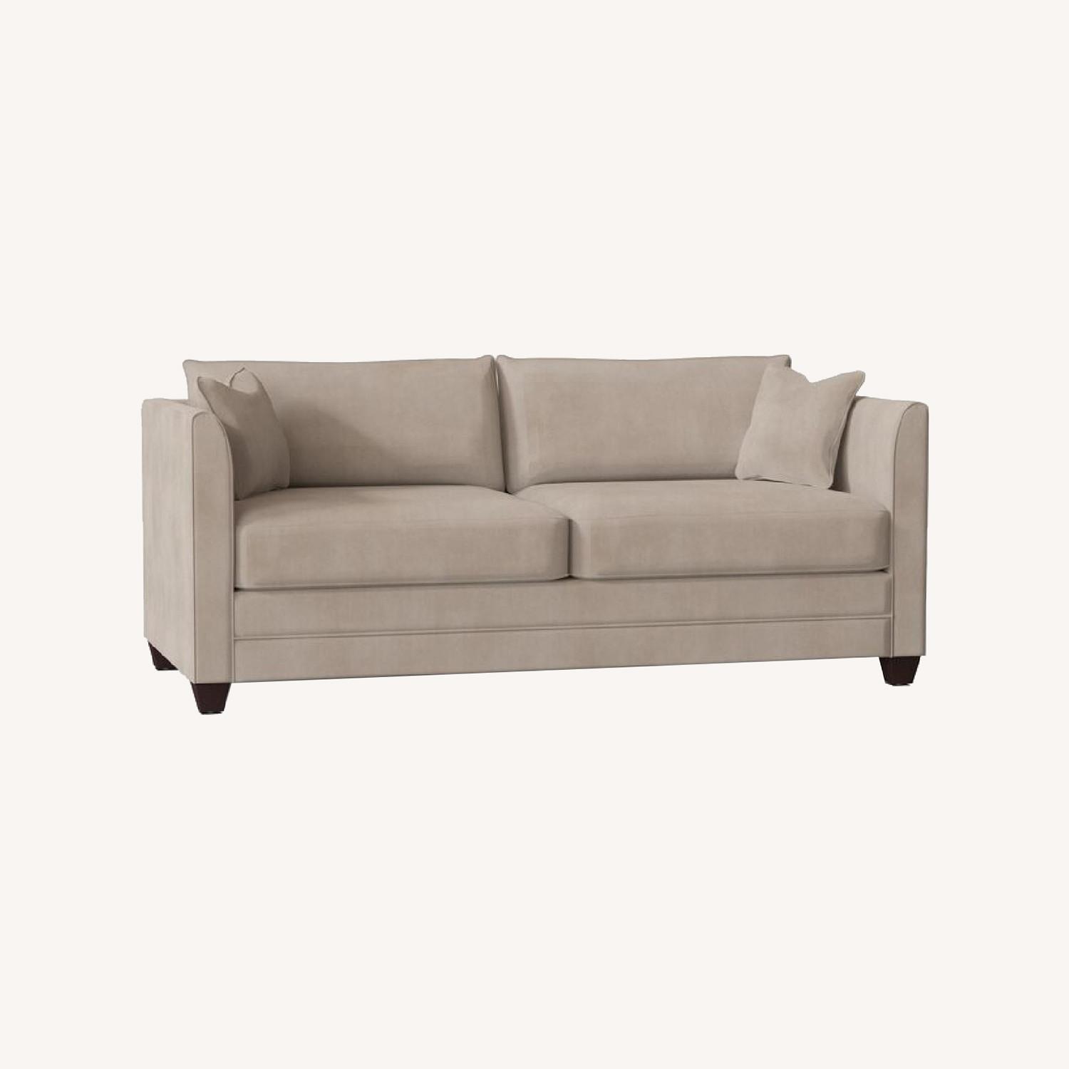 Wayfair Beige Queen Sleeper Sofa AptDeco