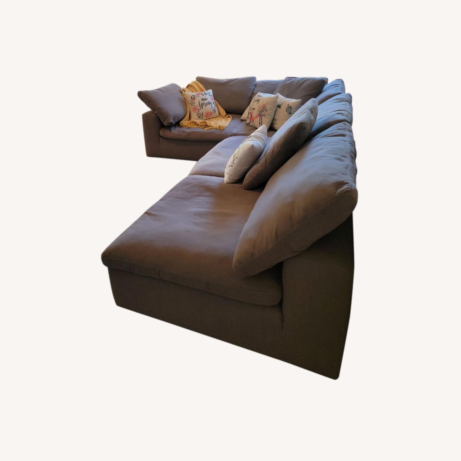 Bob's Discount Dream Gray Modular 6 Piece Sectional AptDeco