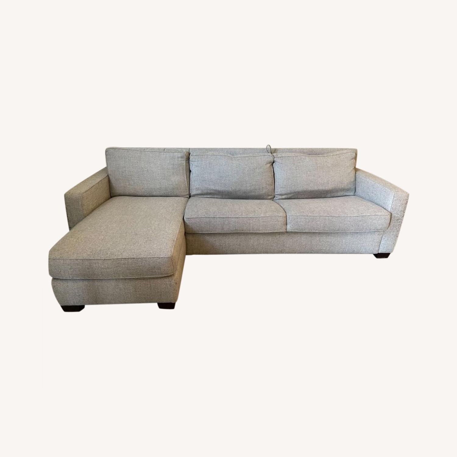 West Elm Sofa Bed - image-0
