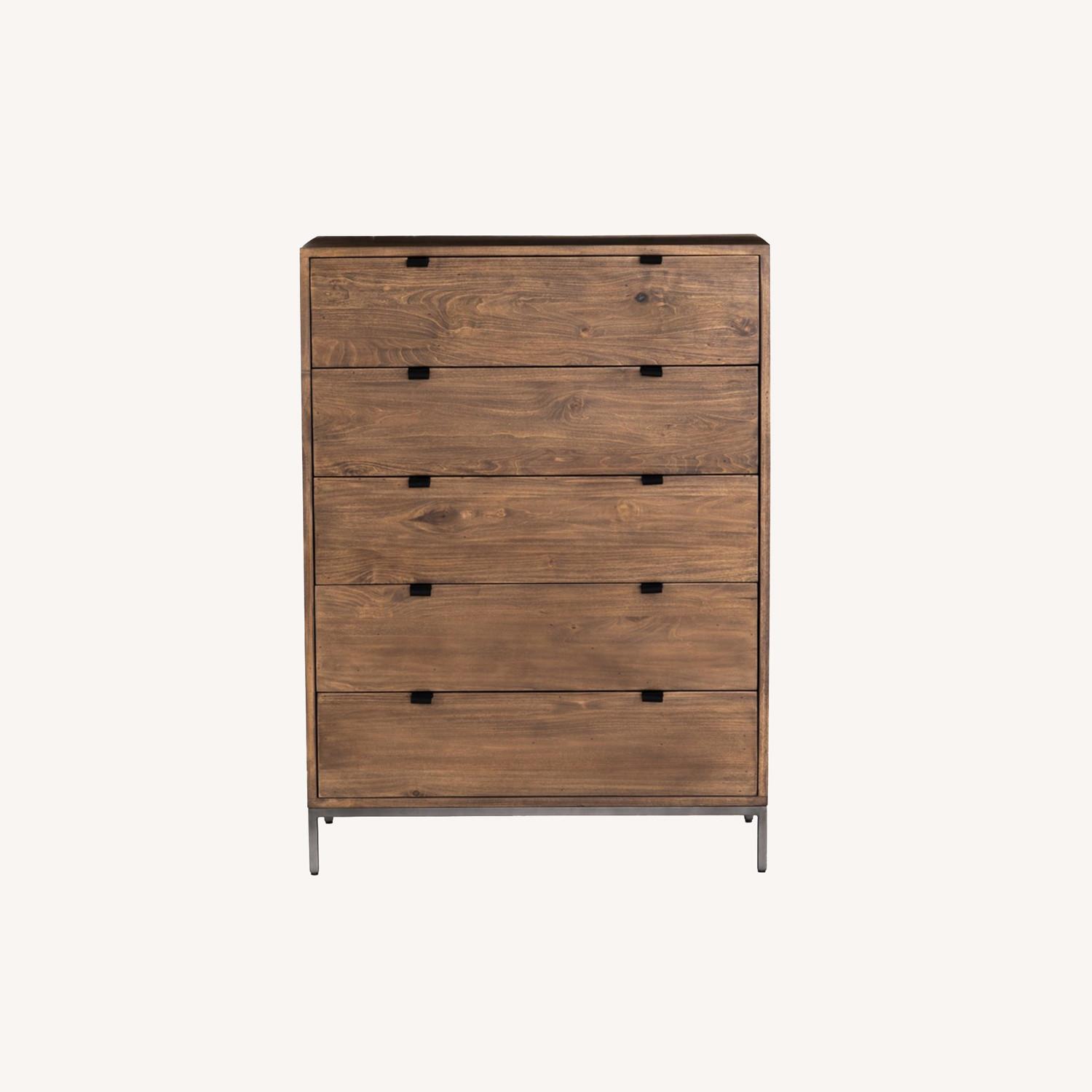 Trey 5 Drawer Dresser Auburn Poplar - image-9