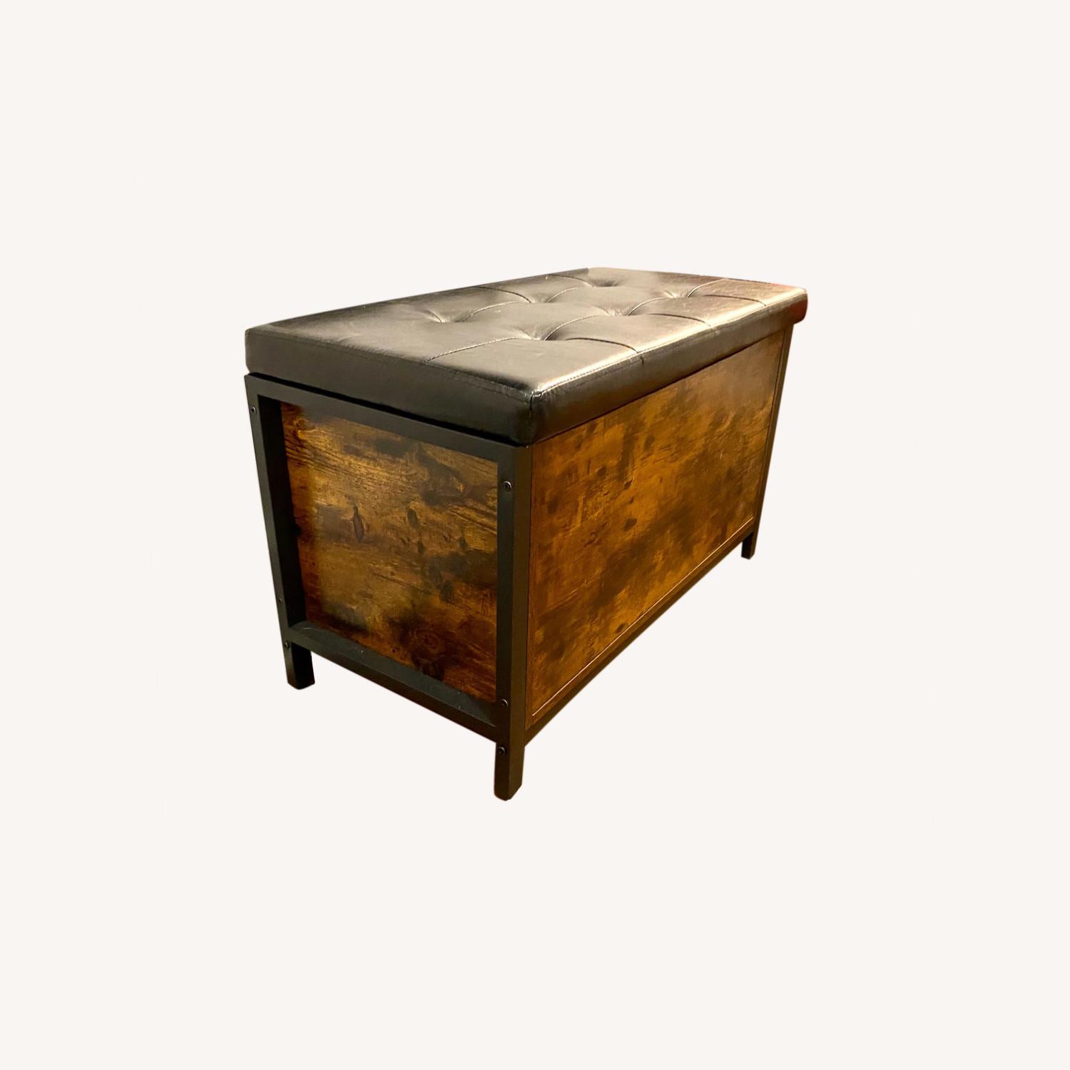 Industrial style Storage Bench/Coffee Table - image-3