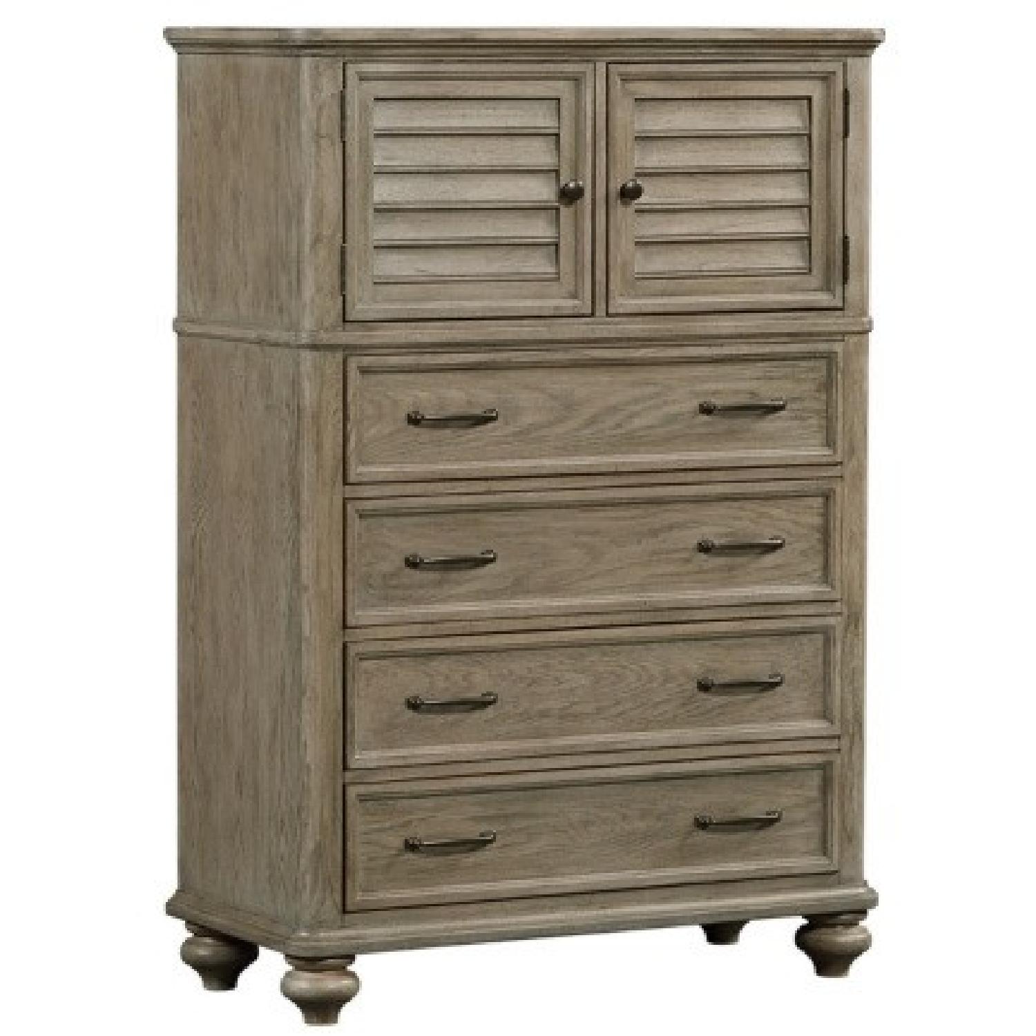 Havertys Lakelan Tall Dresser with 2 Doors and 4 Drawers AptDeco