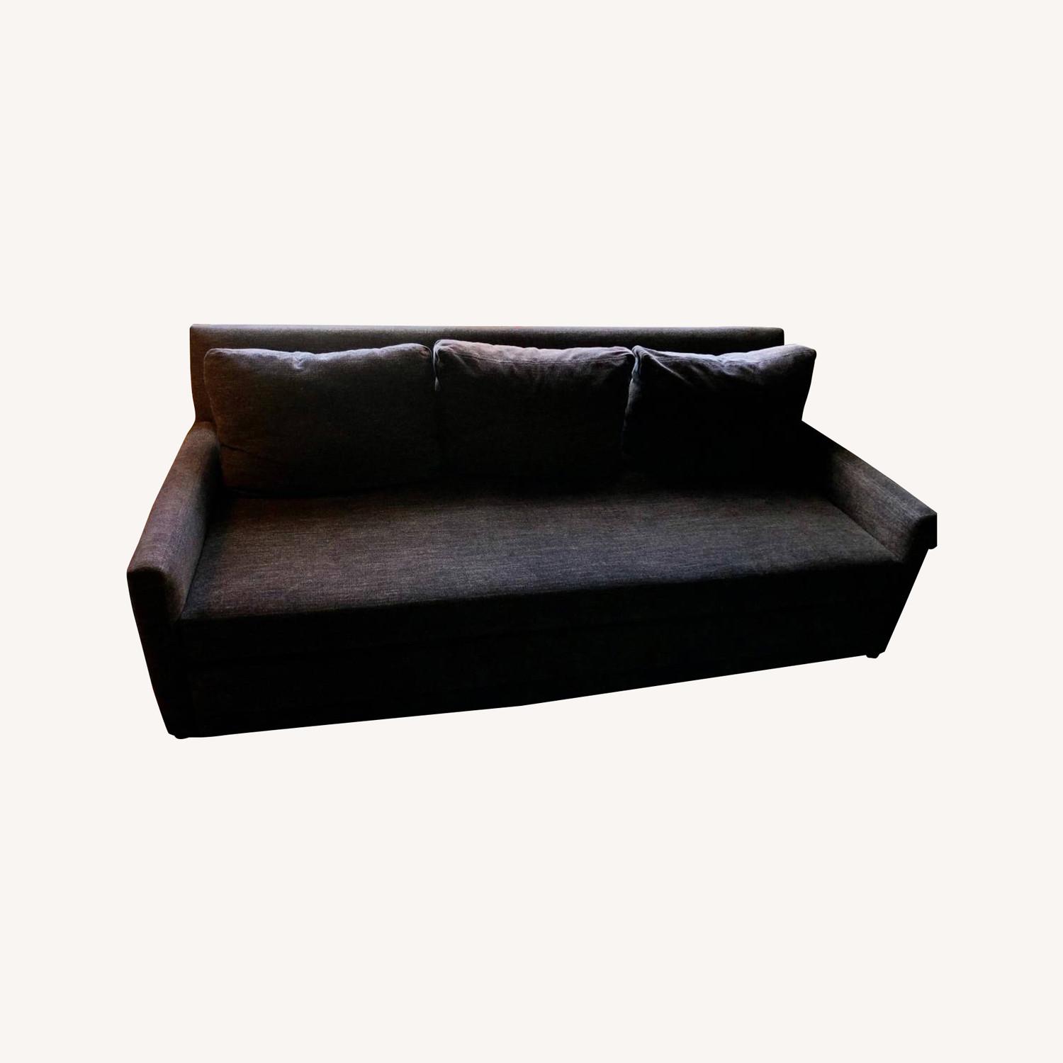 Crate and Barrel Sleeper Sofa - image-0