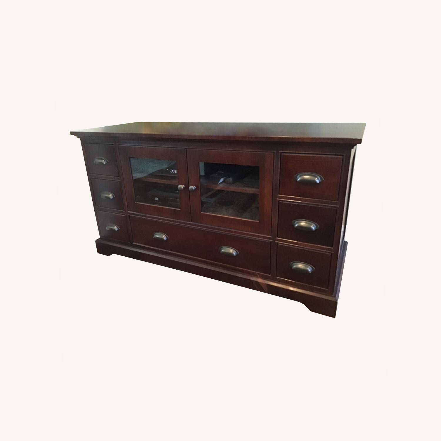 Restoration Hardware Entertainment Center AptDeco