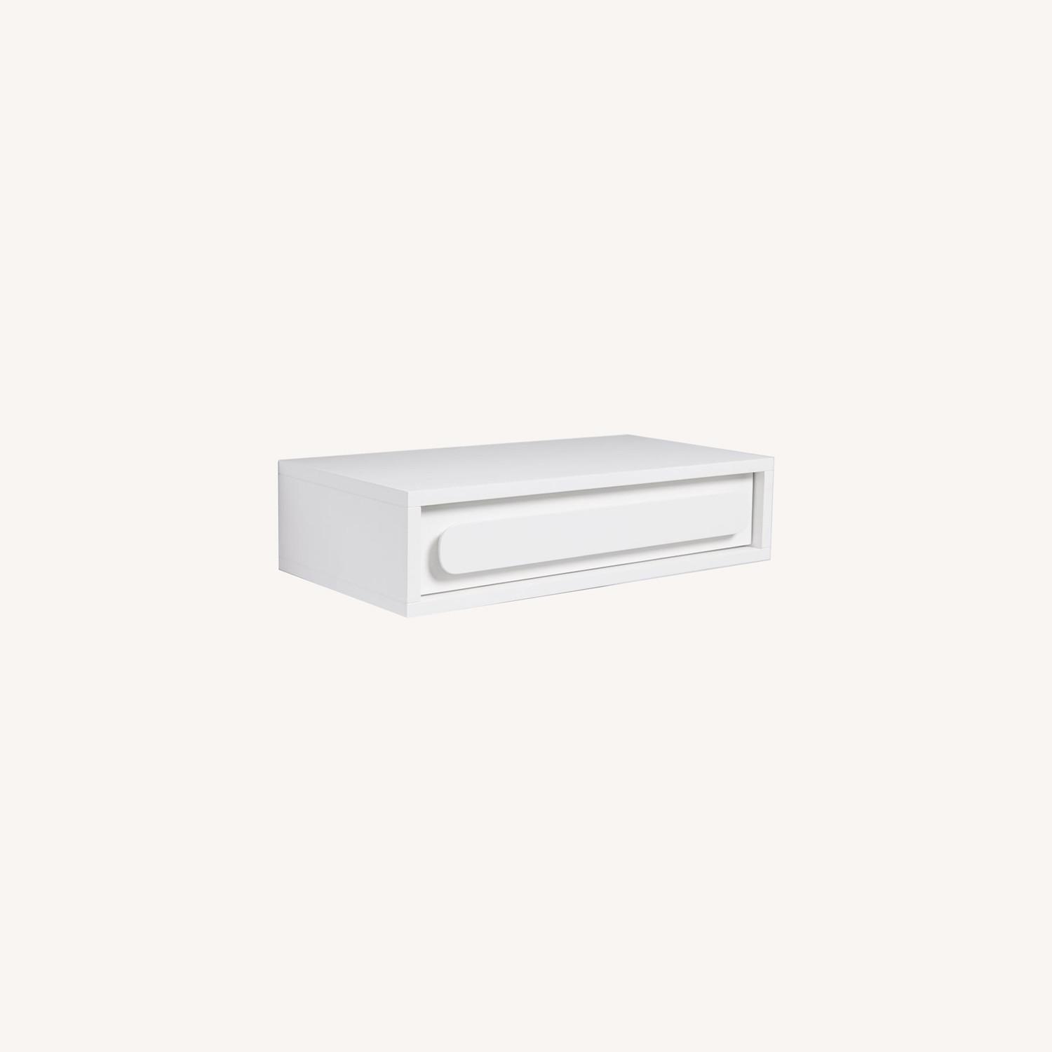 West Elm Gemini Floating Nightstand (pair) AptDeco