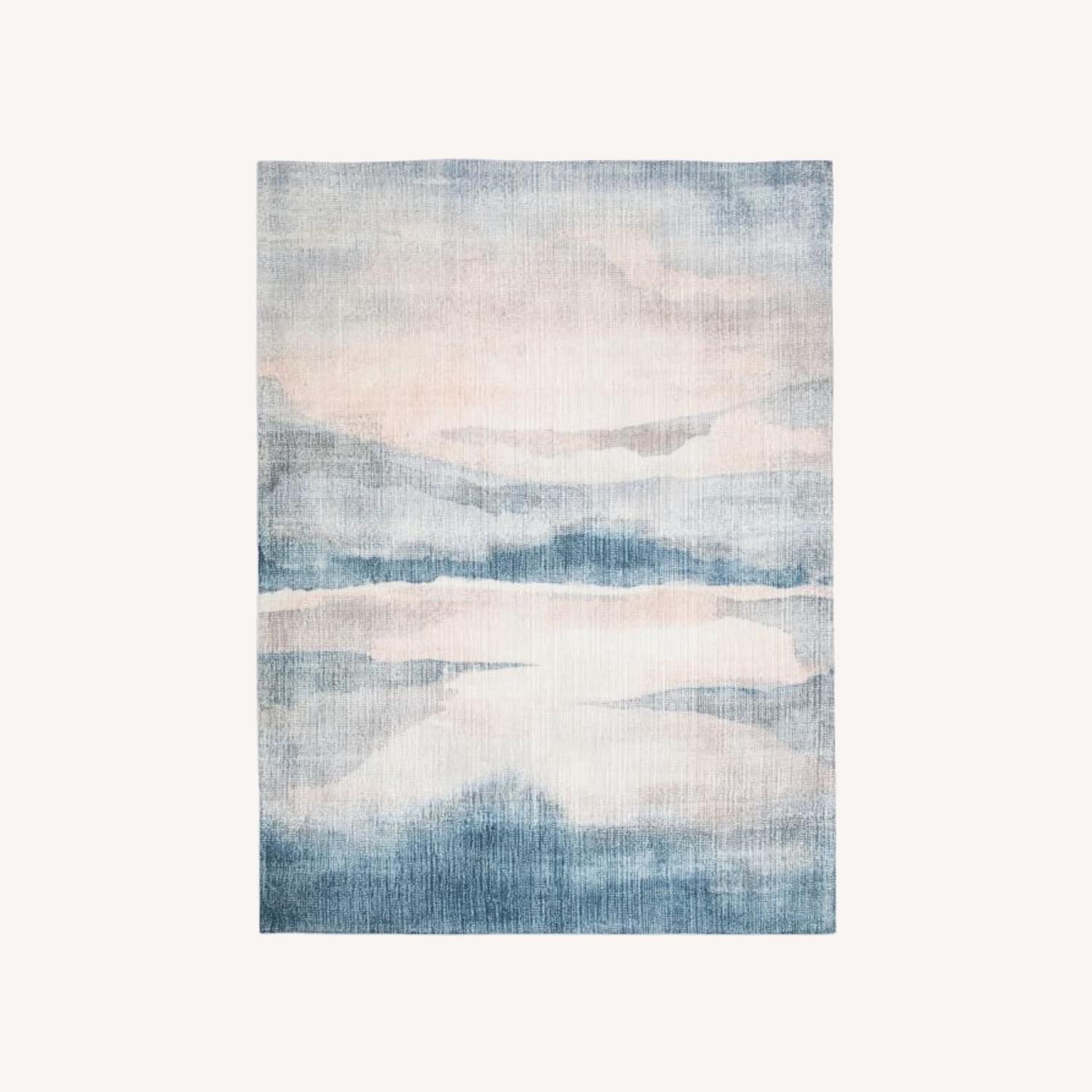West Elm Sunset Lake Rug, 8x10, Midnight AptDeco