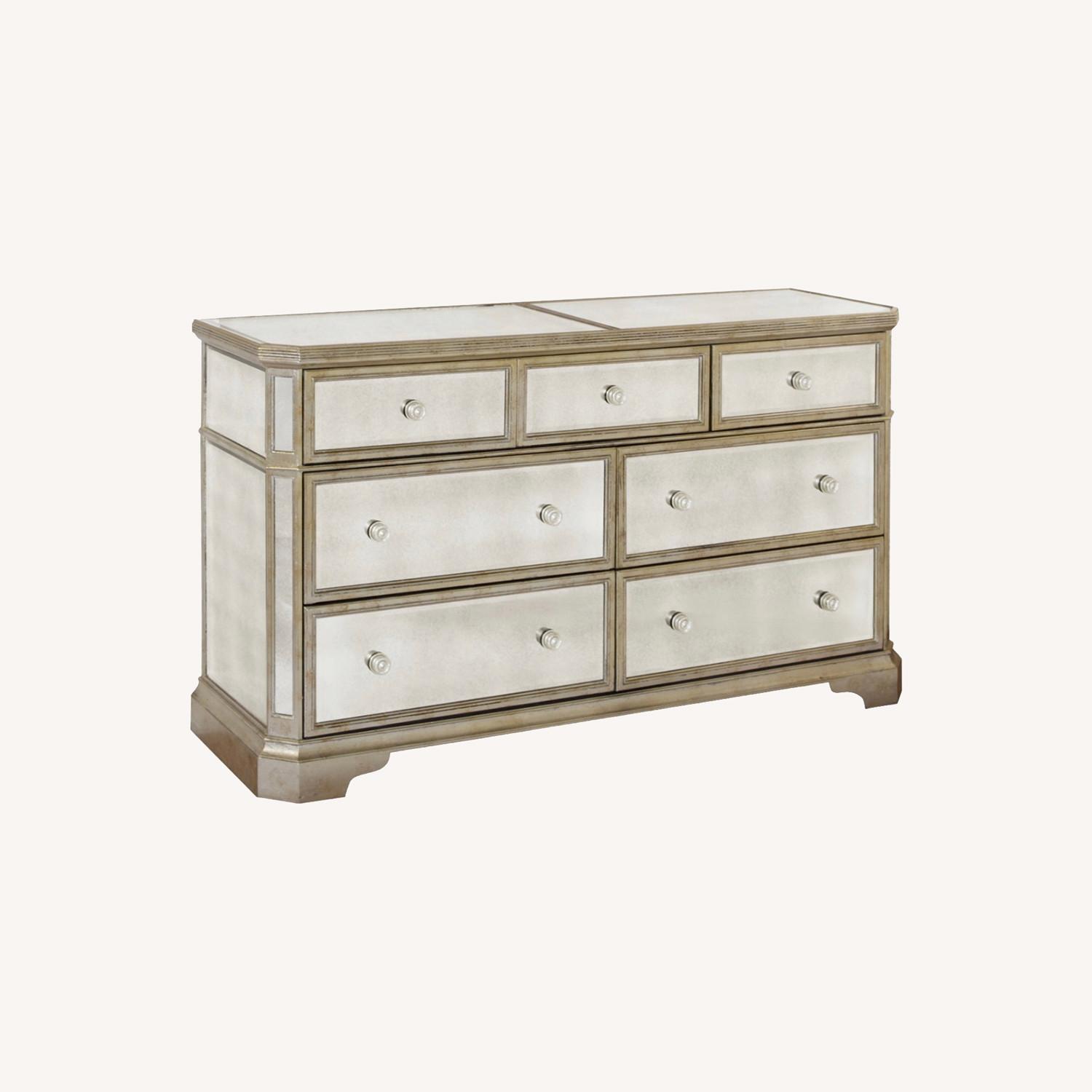 Zgallerie Macys Marias Mirror Dresser Champagne AptDeco