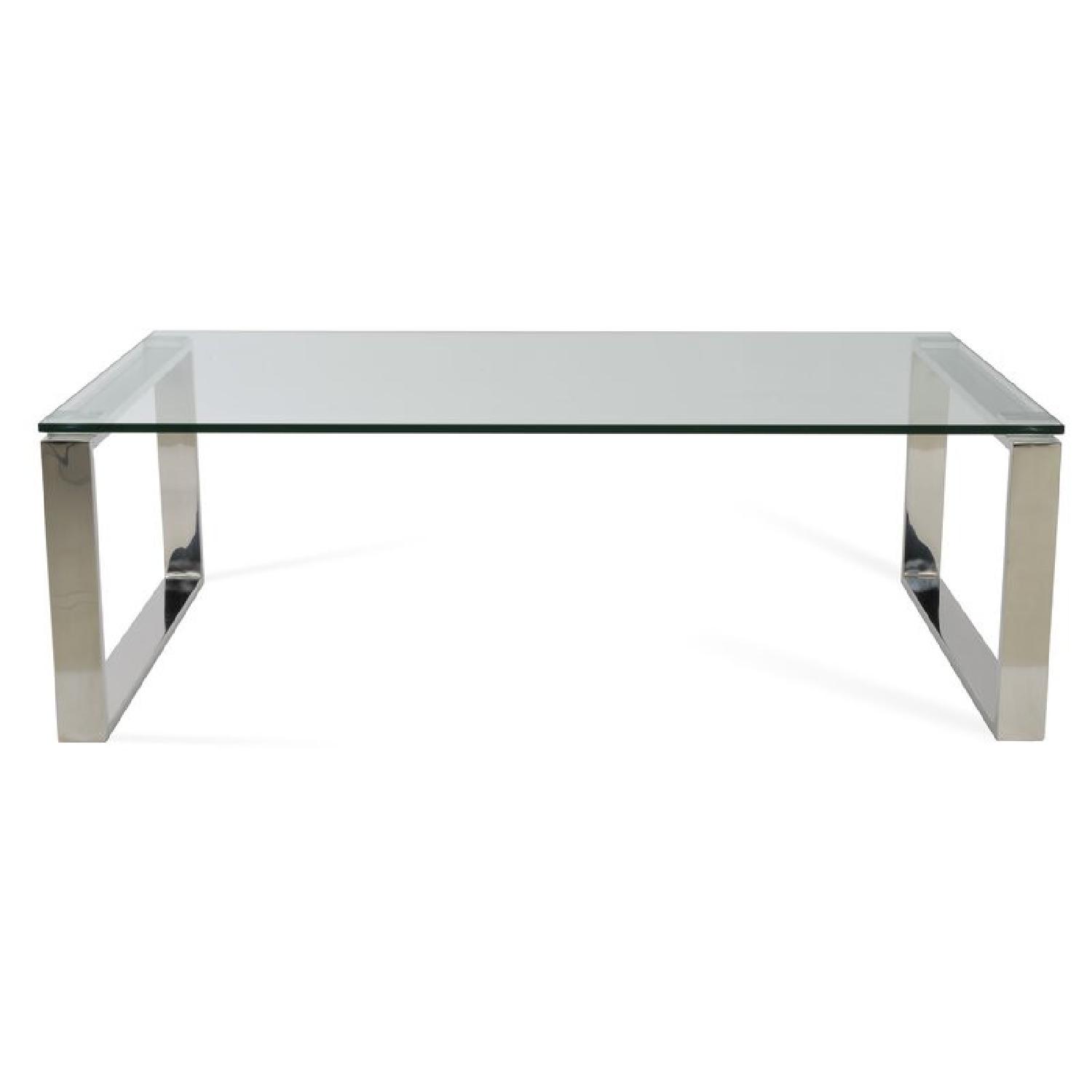 Wayfair Glass Coffee Table AptDeco