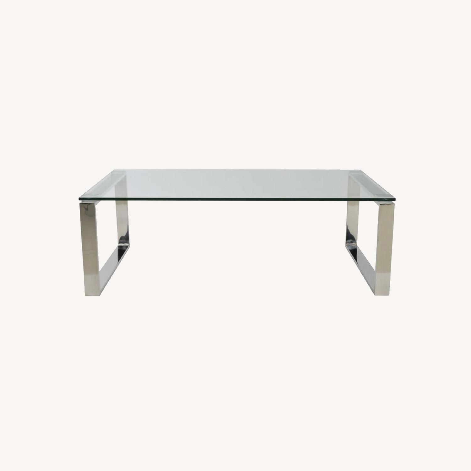 Wayfair Glass Coffee Table AptDeco