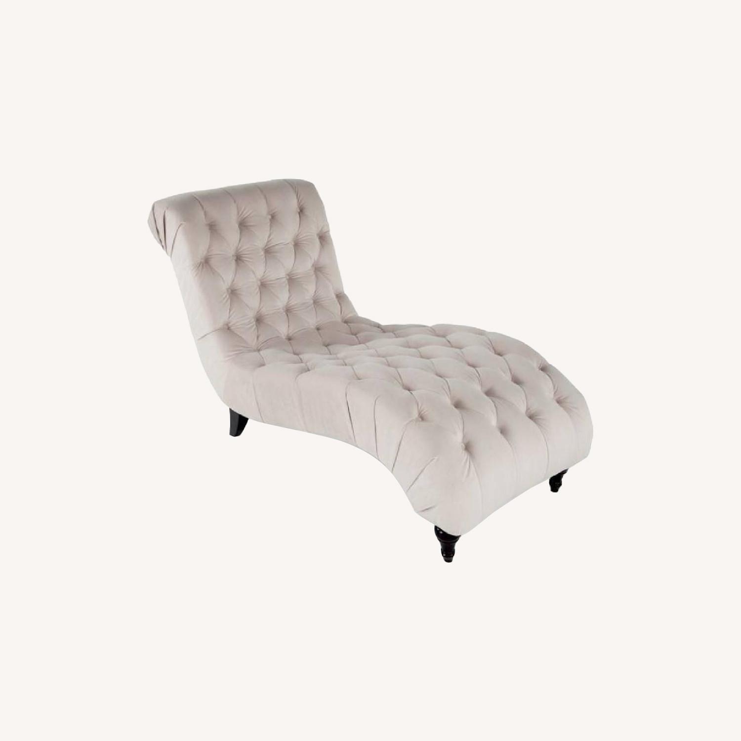 Bob's Elizabeth Tufted Chaise Lounge - image-0