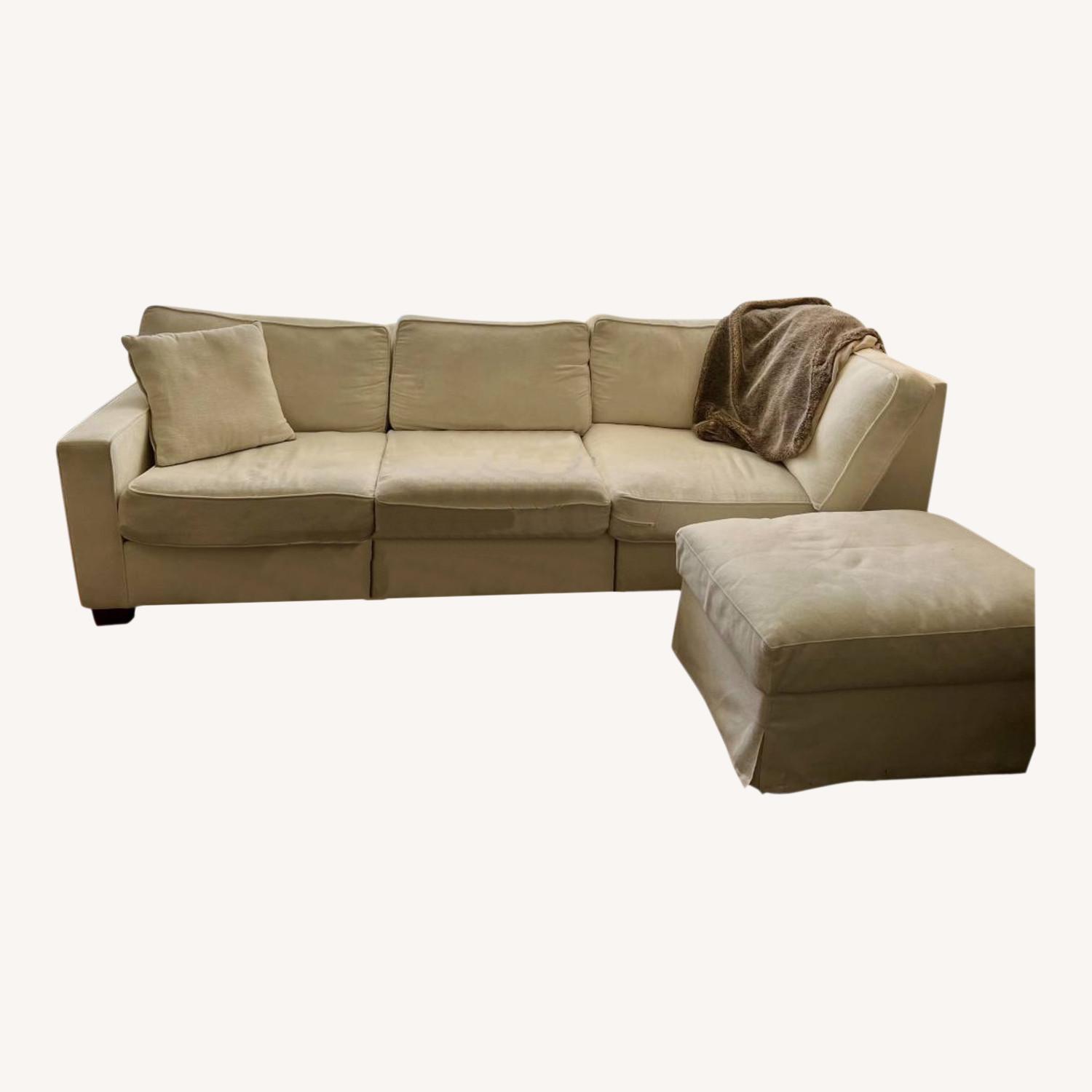 Pottery Barn White Couch AptDeco