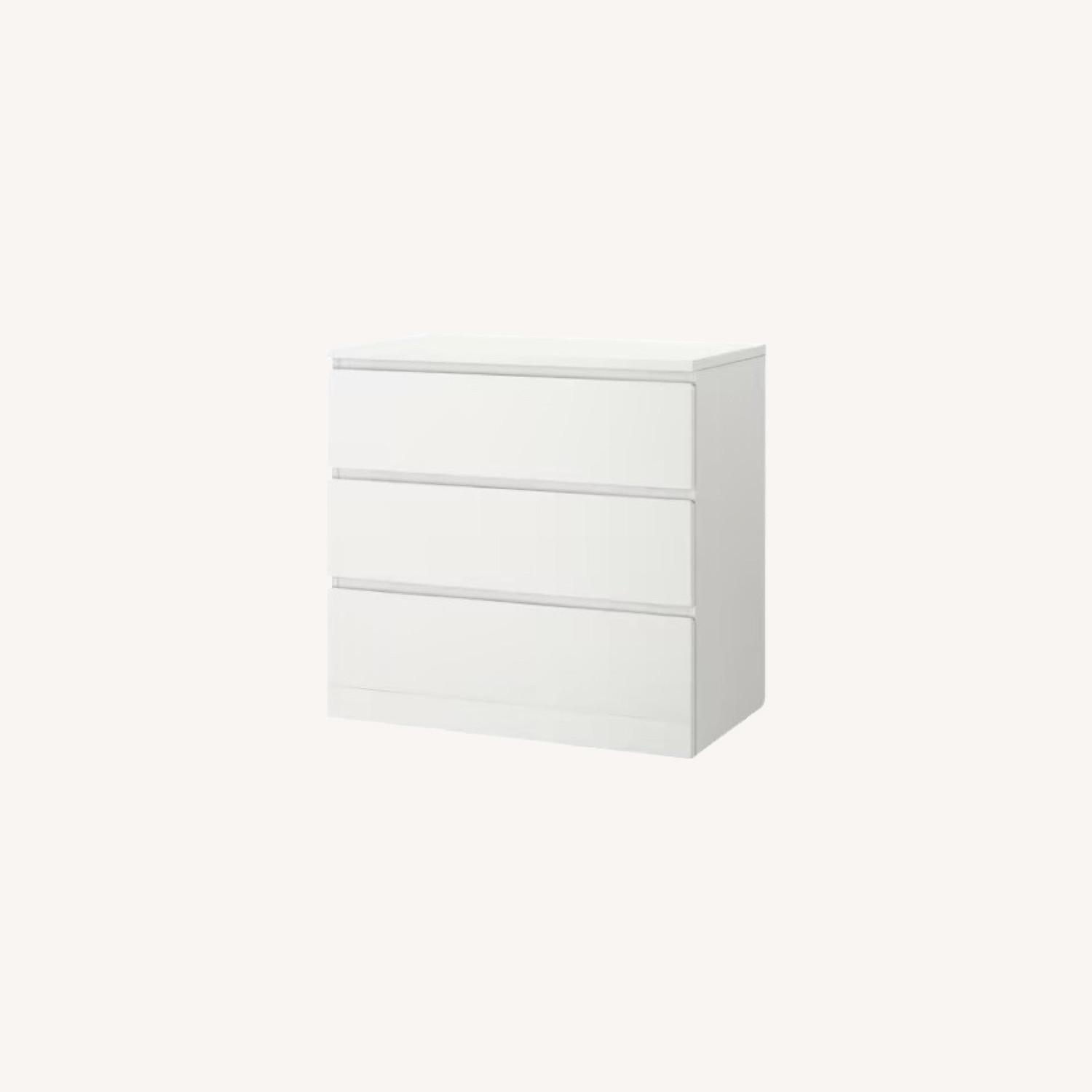 IKEA MALM 3 Drawer Dresser AptDeco