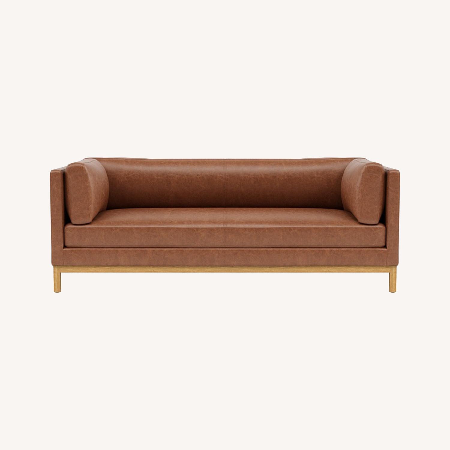 Interior Define Jasper Leather Sofa AptDeco
