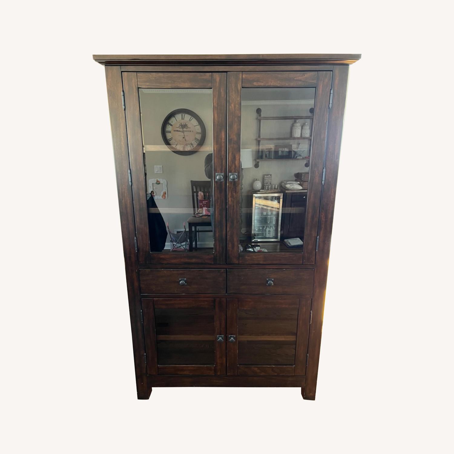 Pottery Barn Benchwright Glass AptDeco