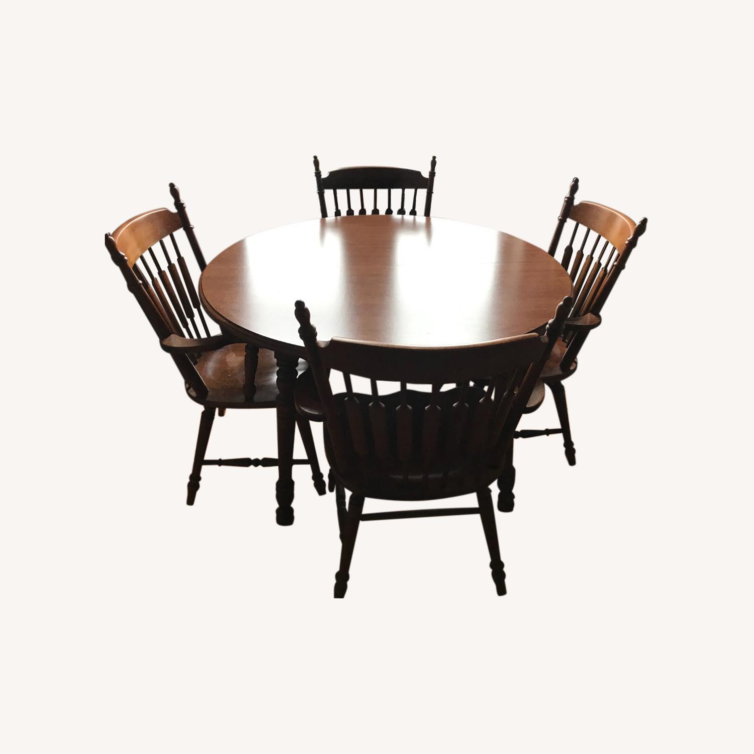 Tell City Chair Co. Vintage Dining Set - image-0