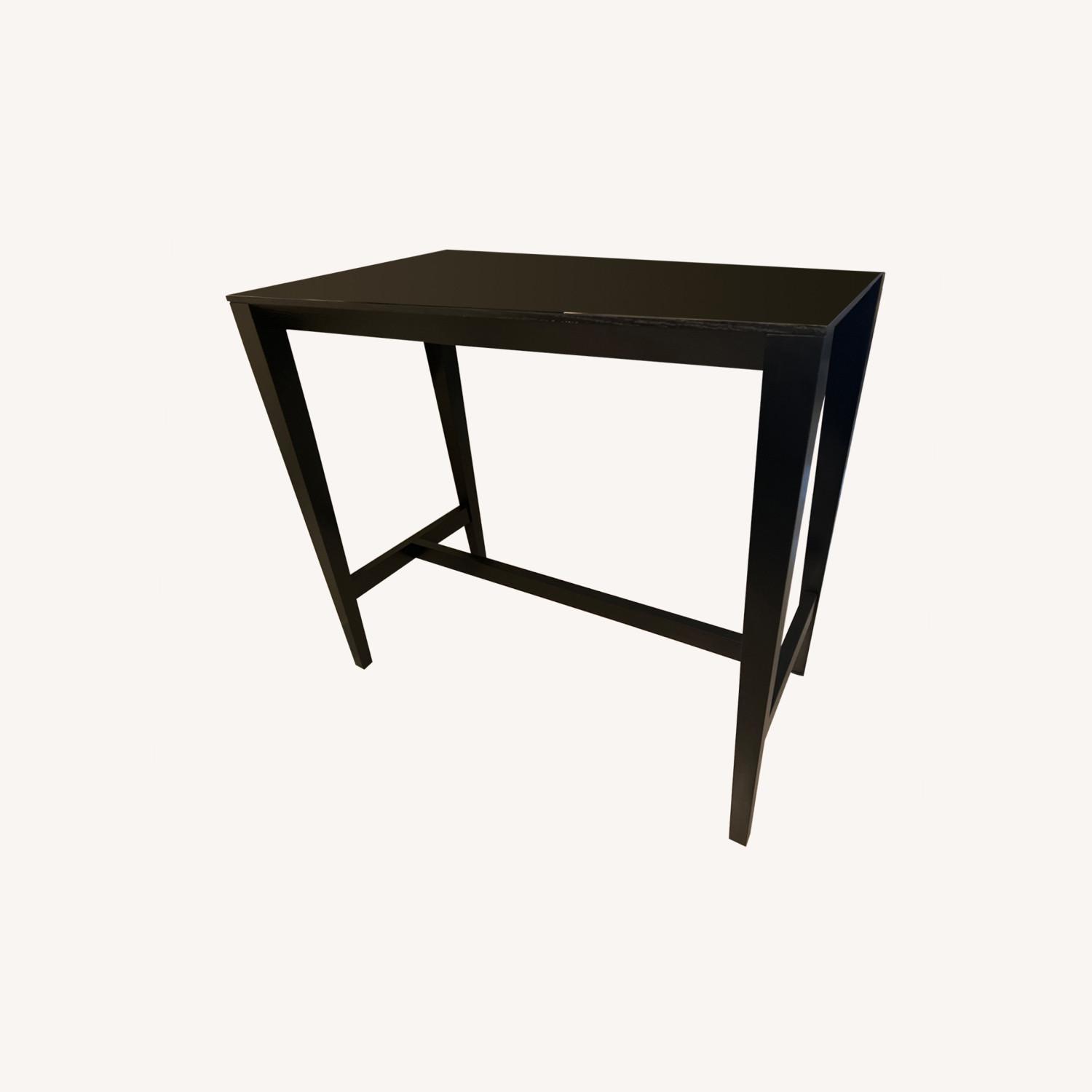 Wayfair Black High Dining Table AptDeco