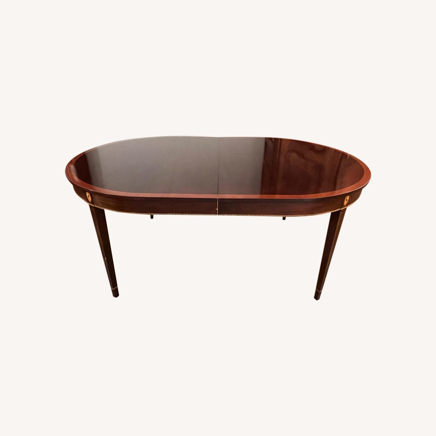 Antique Dining Table , OVAL shape - AptDeco