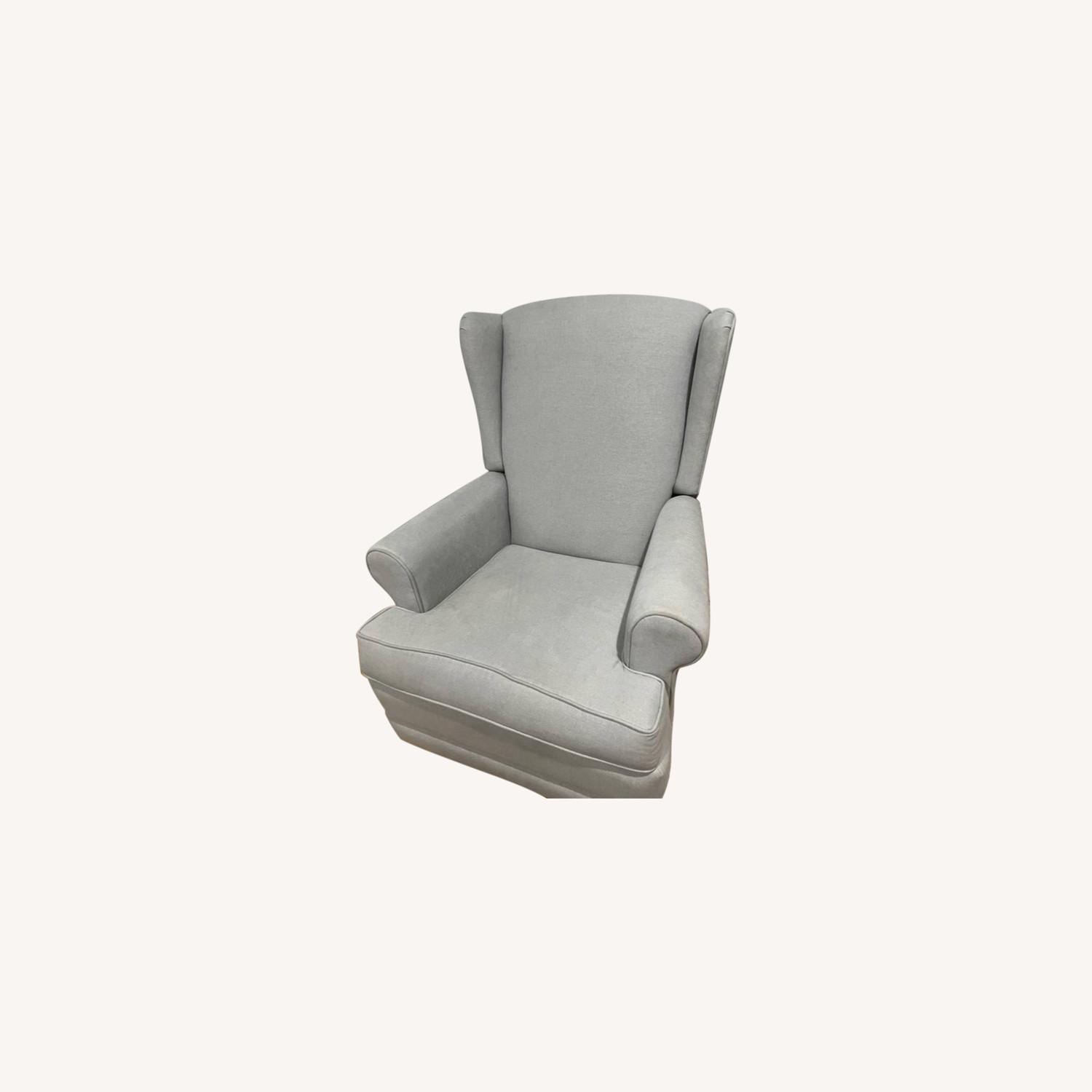 Pottery Barn Reclining Glider for nursery AptDeco