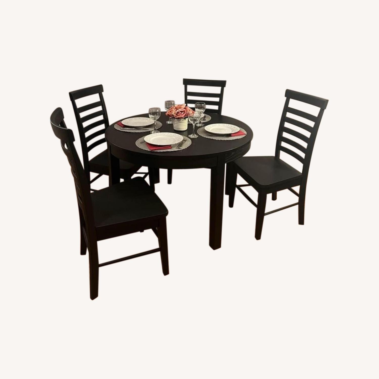 IKEA Dining Table with 4 Chairs AptDeco