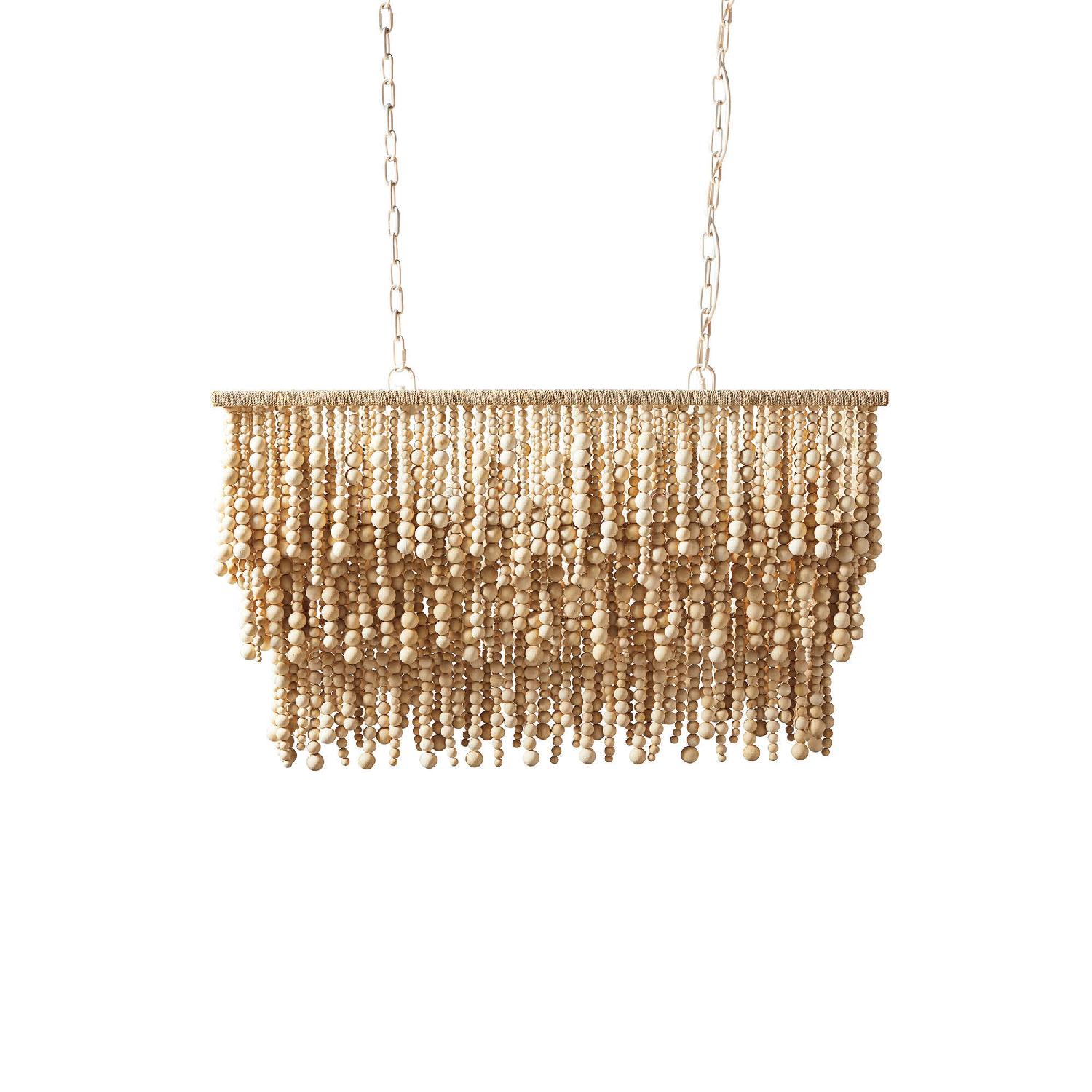 Serena & Lily "Sorrel" Rectagular Chandelier - image-5