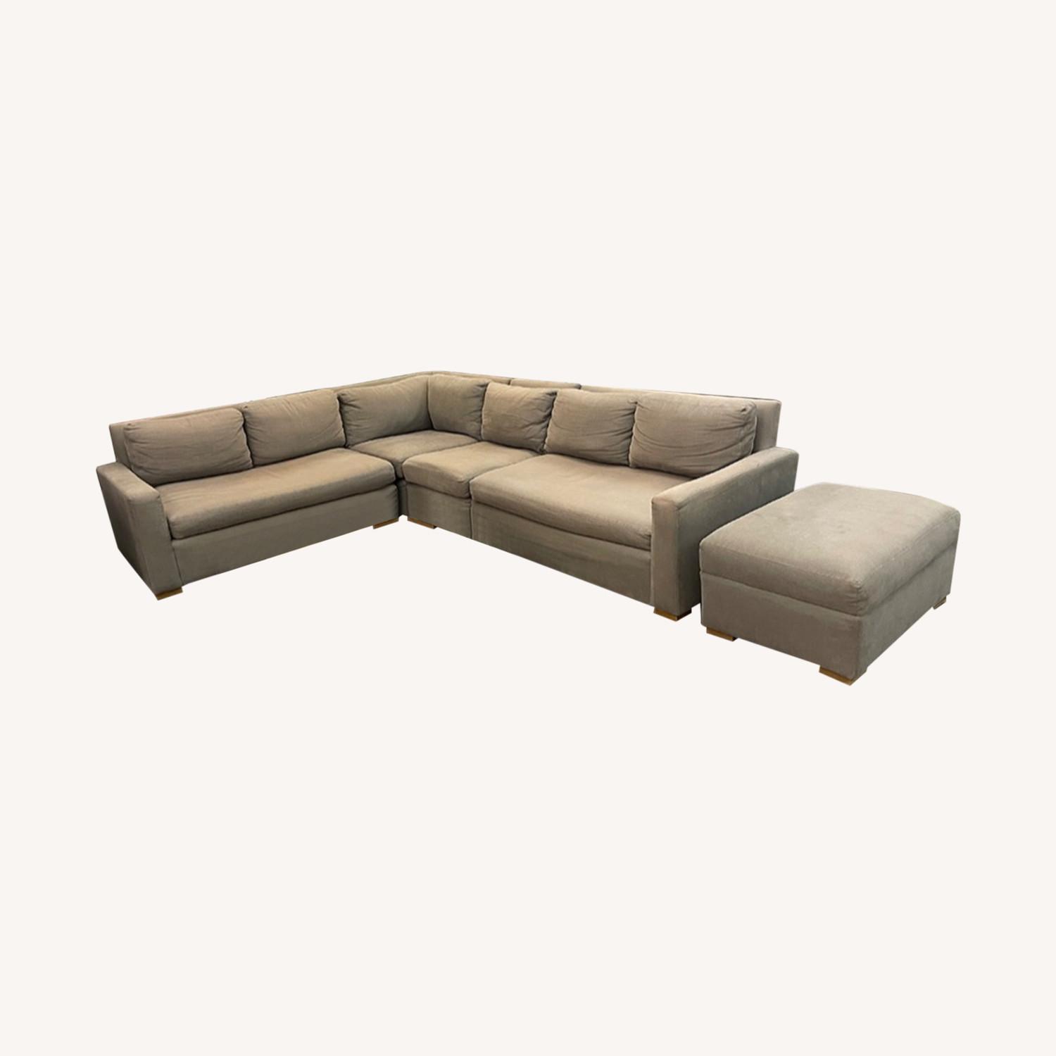 Restoration Hardware Maxwell Petit Sectional Sofa AptDeco