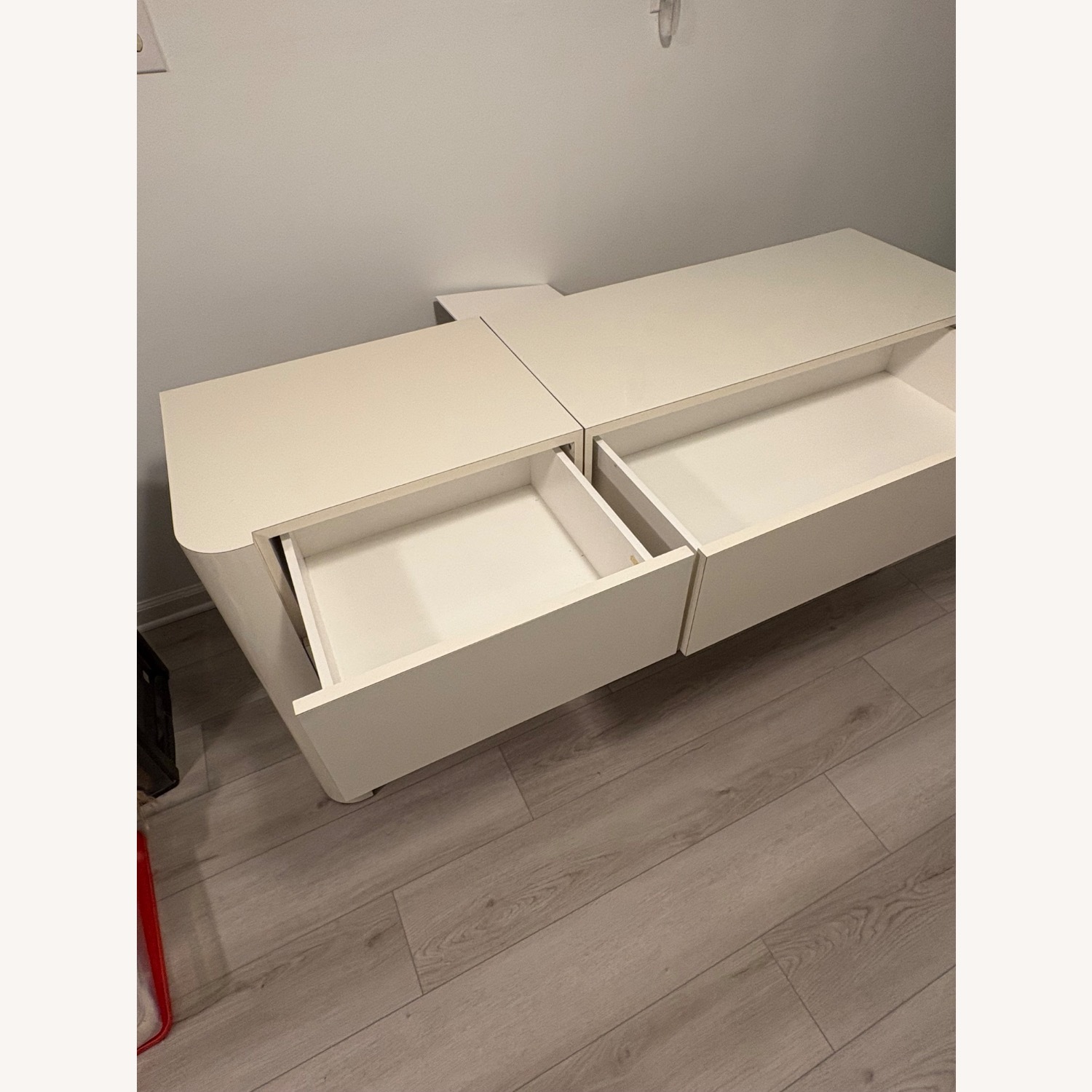 White Custom Made Formica Dresser - image-4