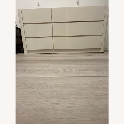 Used White Custom Made Formica Dresser for sale on AptDeco