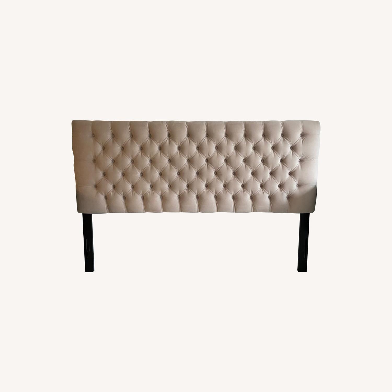 Z Gallerie Tufted Headboard AptDeco