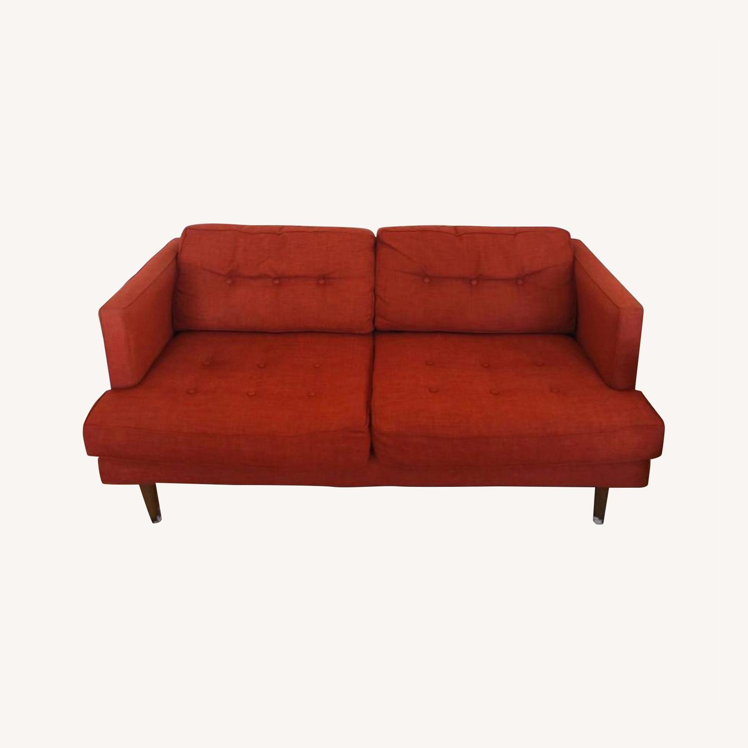West Elm Peggy Loveseat Sofa AptDeco