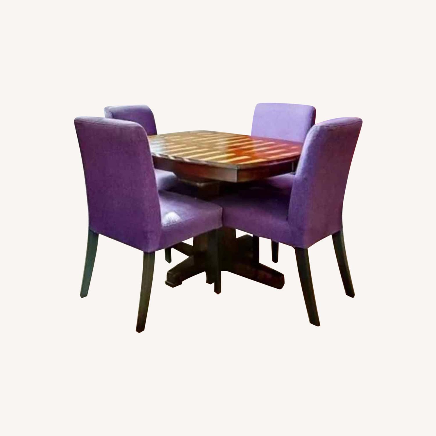 IKEA Kitchen Table and 4 Chairs AptDeco