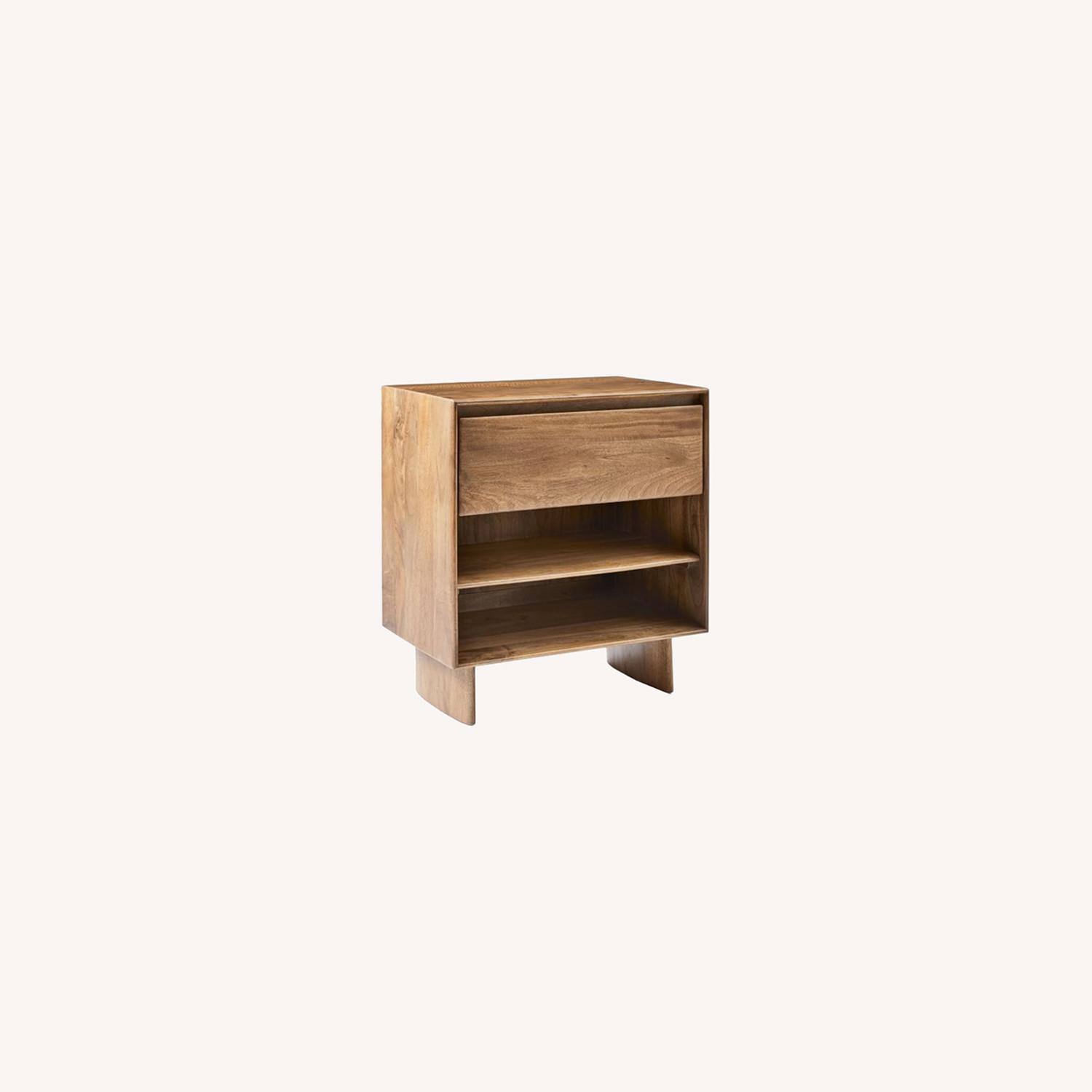 West Elm Anton Solid Wood Grand Nightstand AptDeco