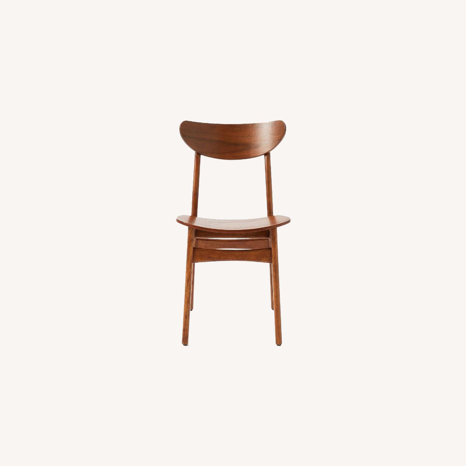 West Elm Classic Caf Wood Dining Chair, Walnut