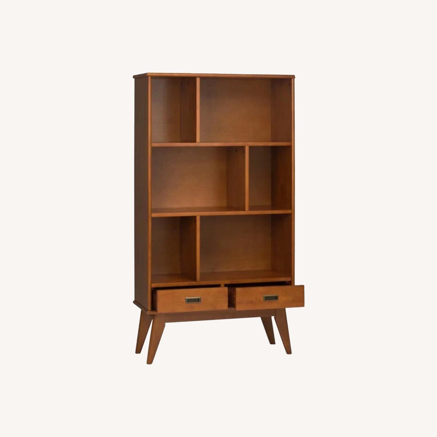 Wayfair Oliver Solid Wood Bookcase AptDeco