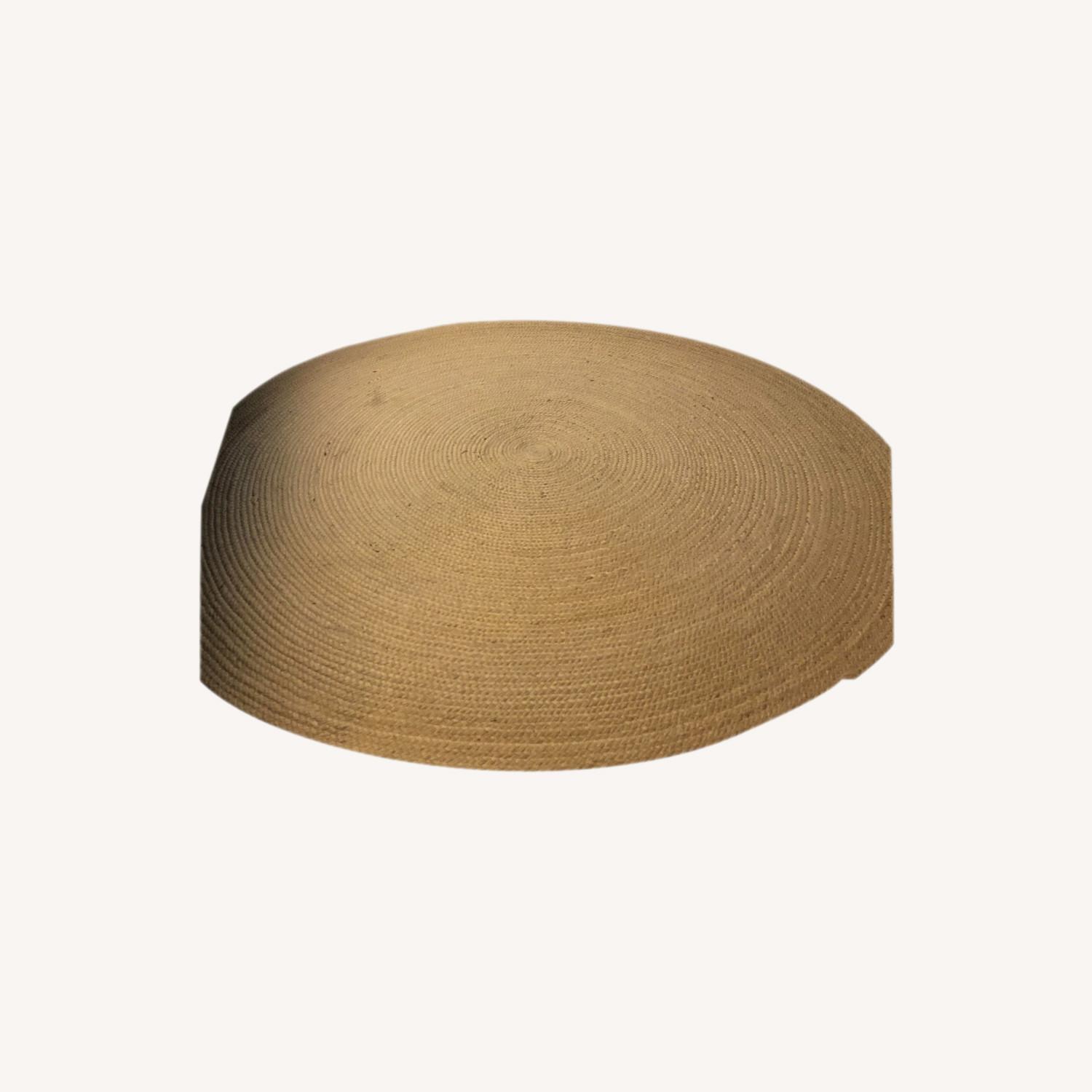 Wayfair Malaysia Hand Braided Jute Off White Area Rug AptDeco