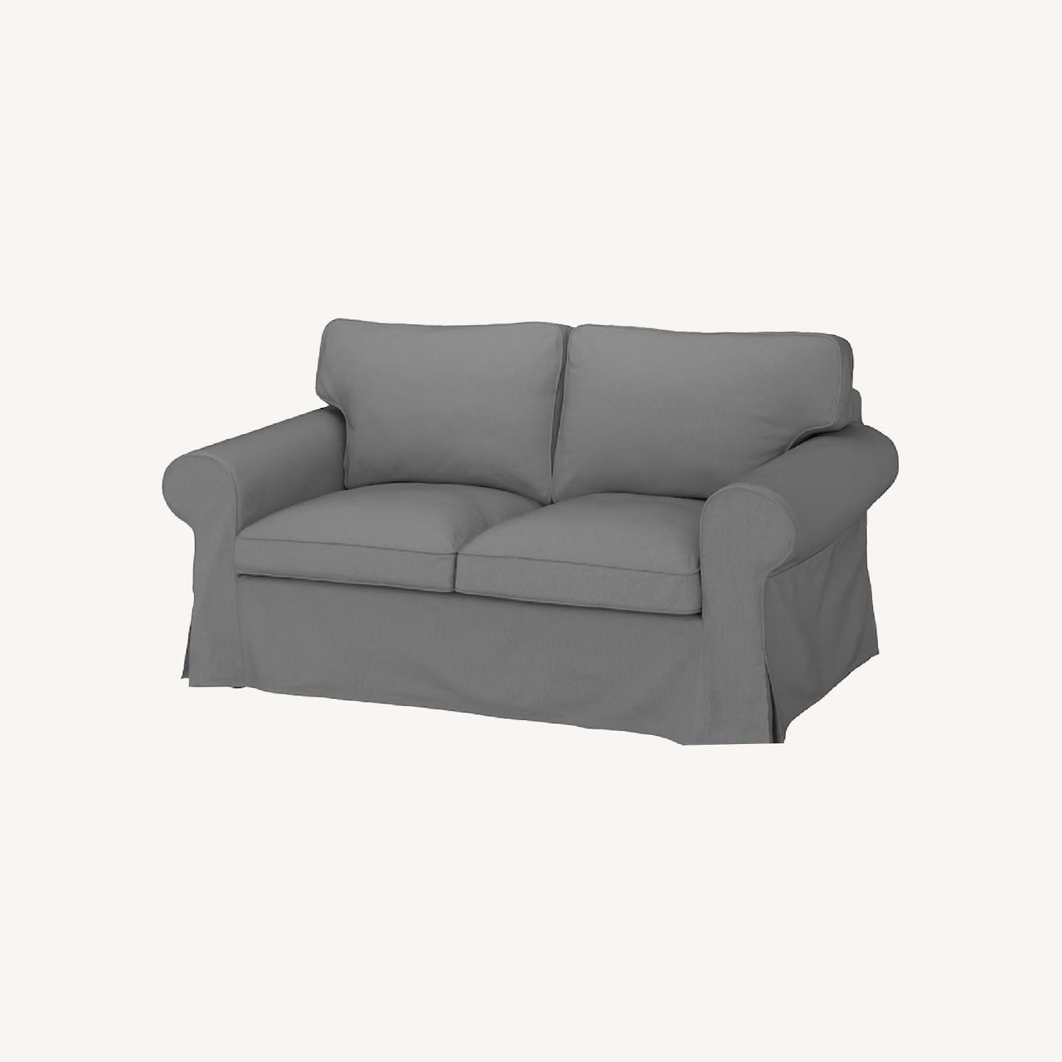 IKEA Uppland Loveseat, Remmarn Light Gray - image-0