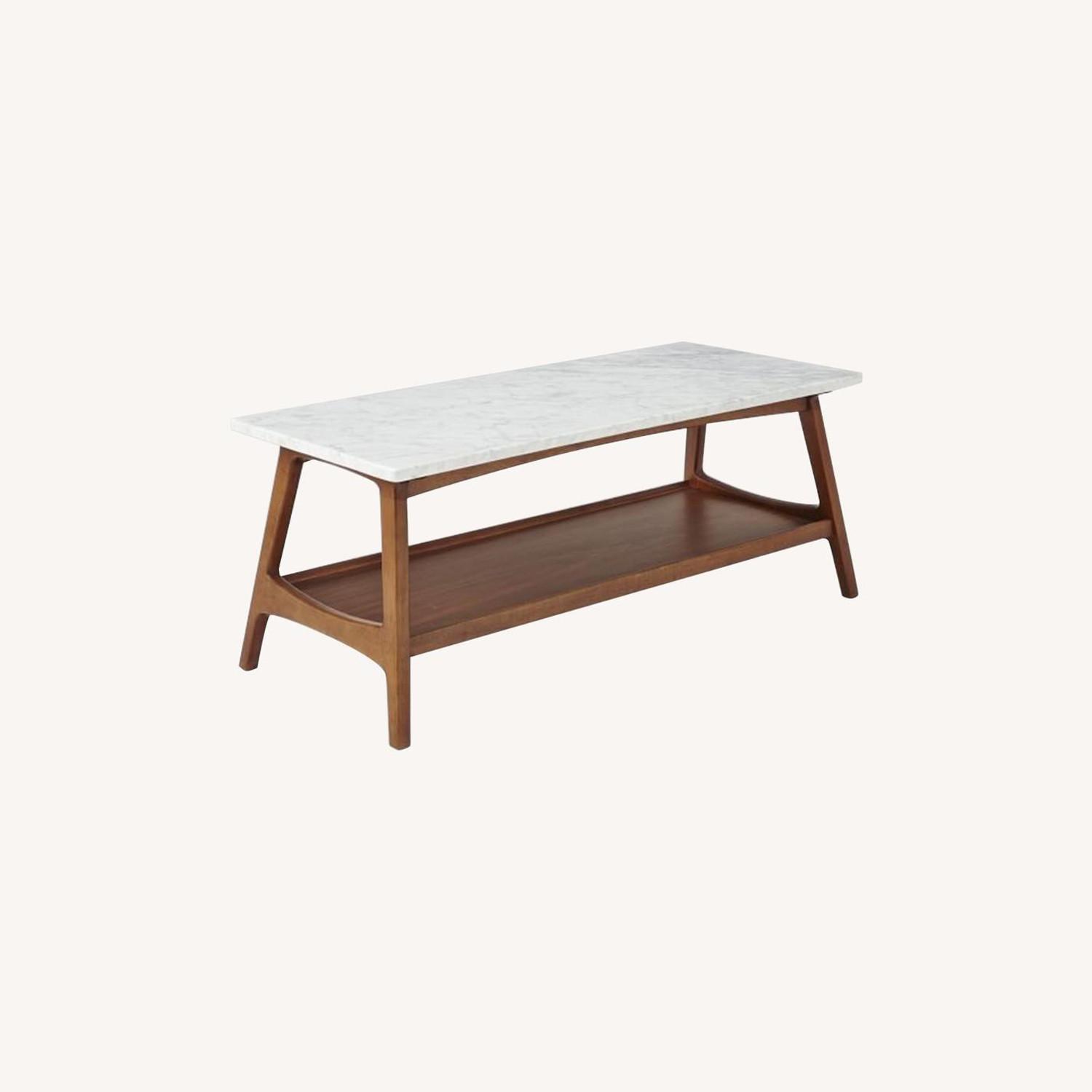 West Elm Reeve Mid-Century Coffee Table - AptDeco