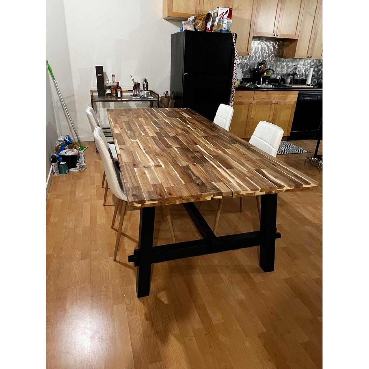 IKEA Farmhouse Dining Table Set - image-5