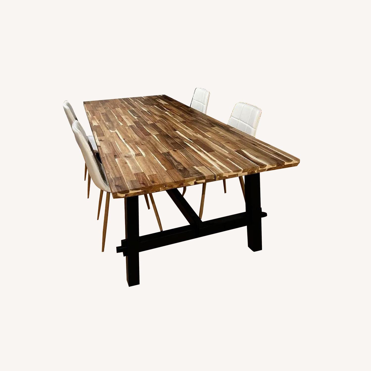 IKEA Farmhouse Dining Table Set - image-0