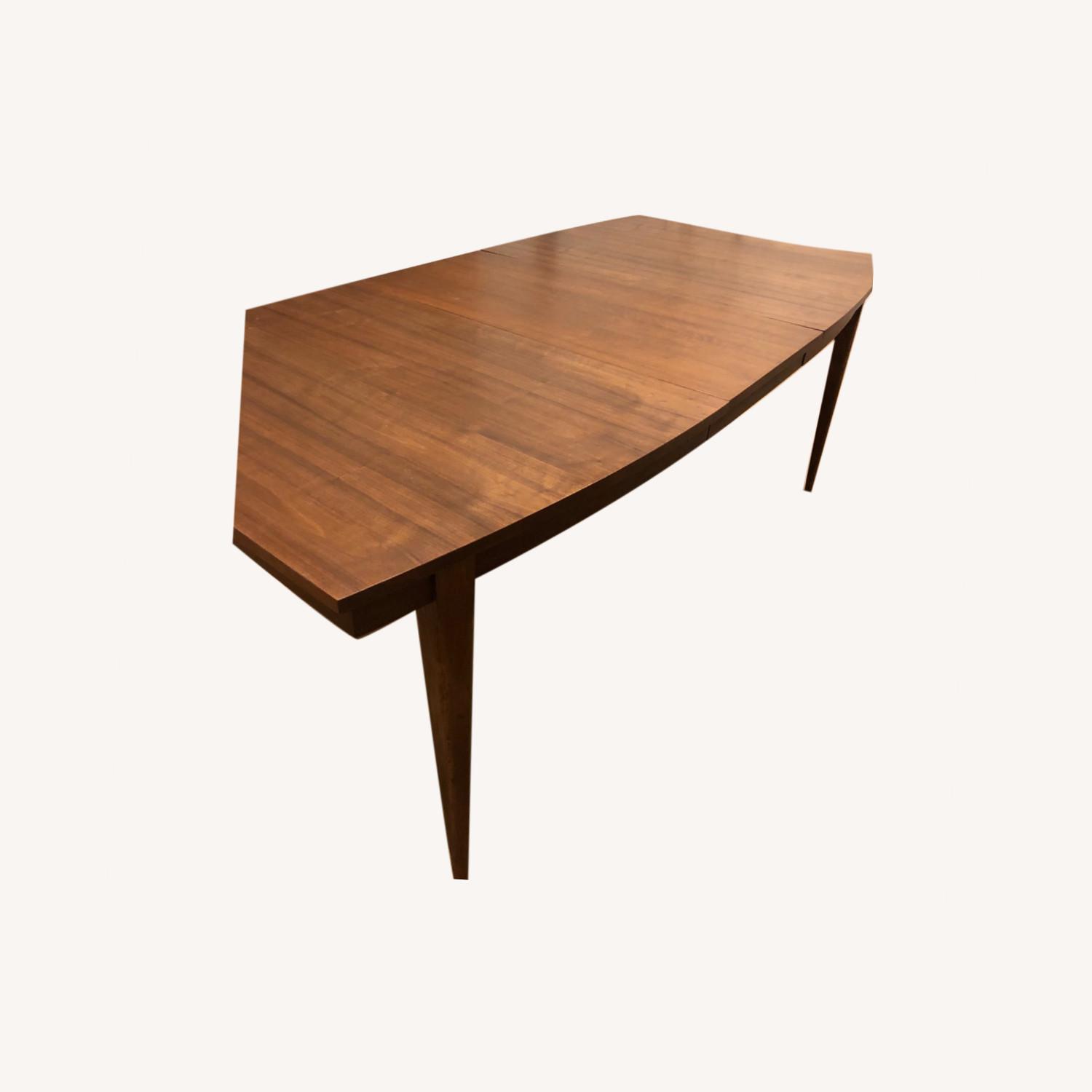 Mid Century Modern Curved Table - image-0