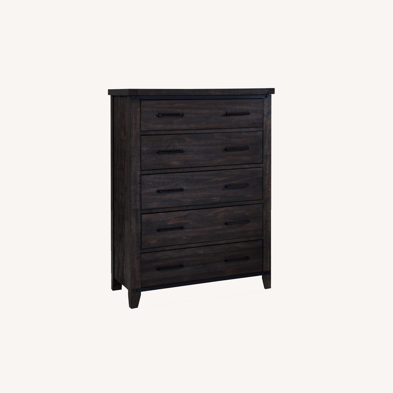 Bob's Discount Furniture 5 Drawer Chest AptDeco
