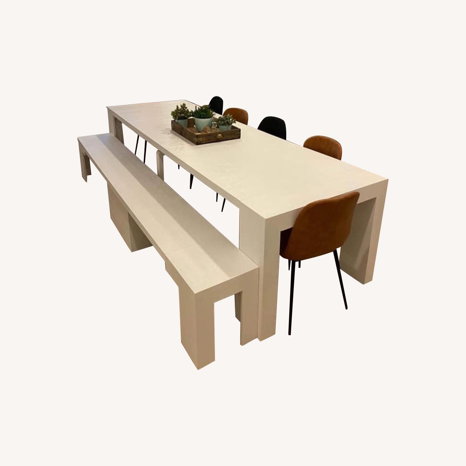 Expandable Dining Table Set - image-0