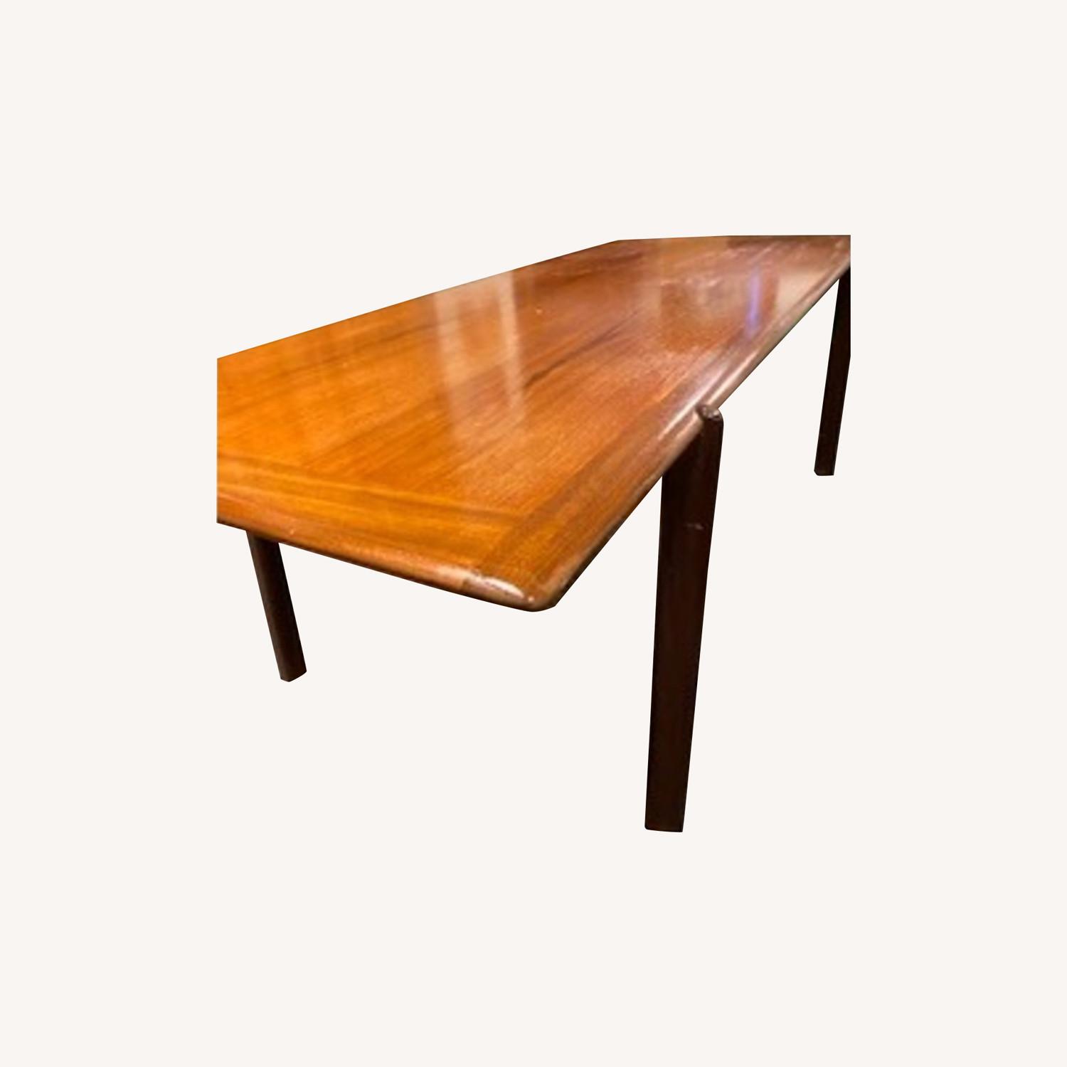 Mid Century Teak Coffee Table Reversible Top - image-0